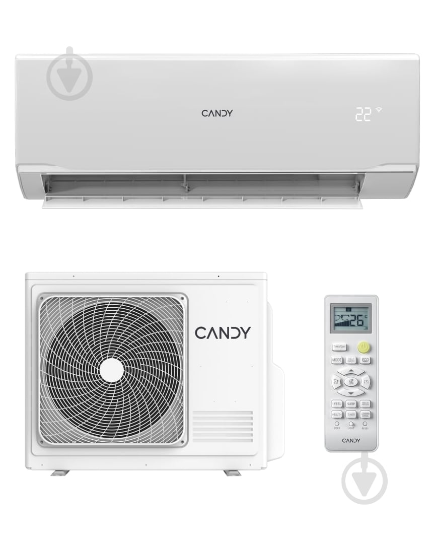 Кондиціонер Candy CY-12RAIN-A/CY-12RAOUT-A Pura - фото 1