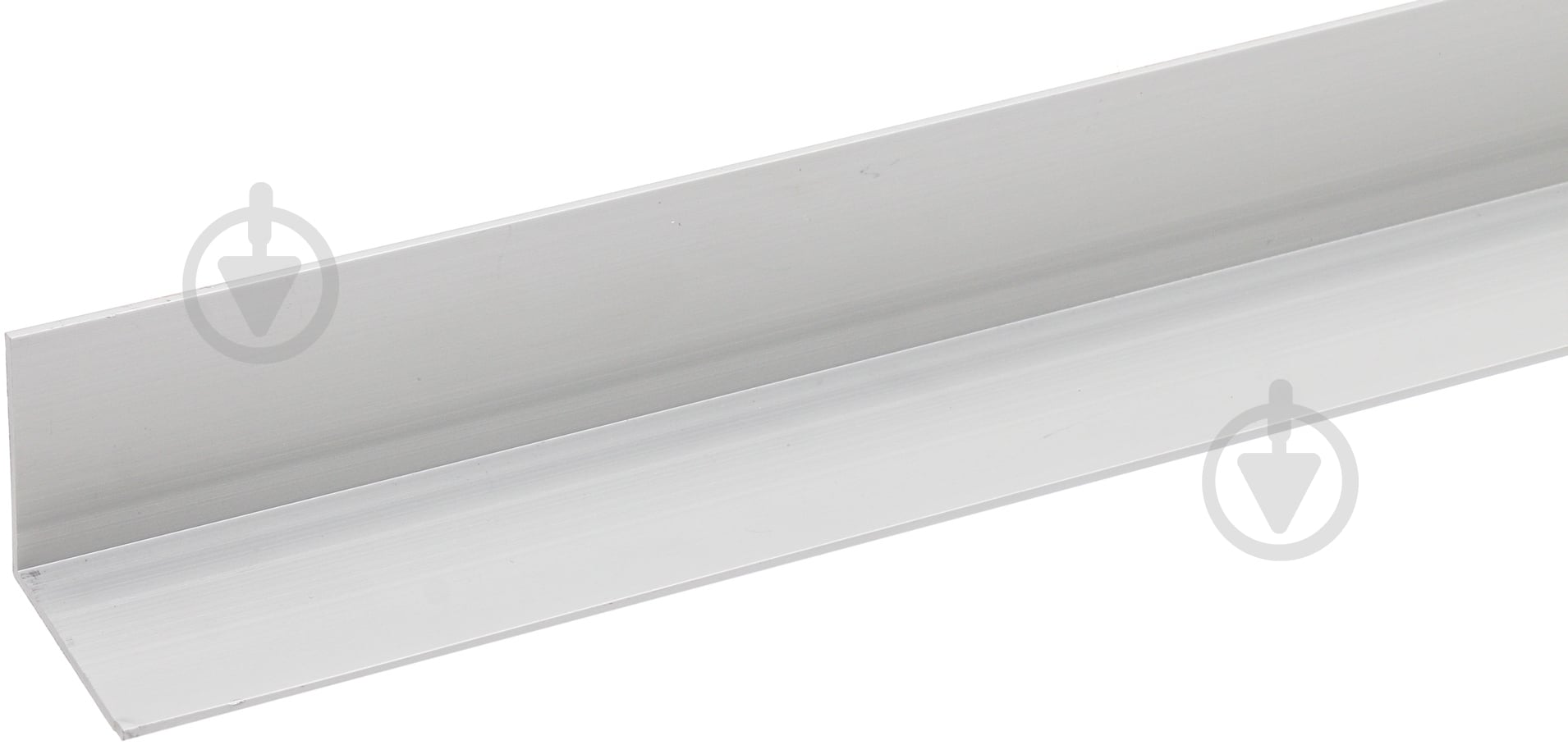 Уголок алюминиевый АЛЮПРО 30x30x2 мм анодированный - фото 1