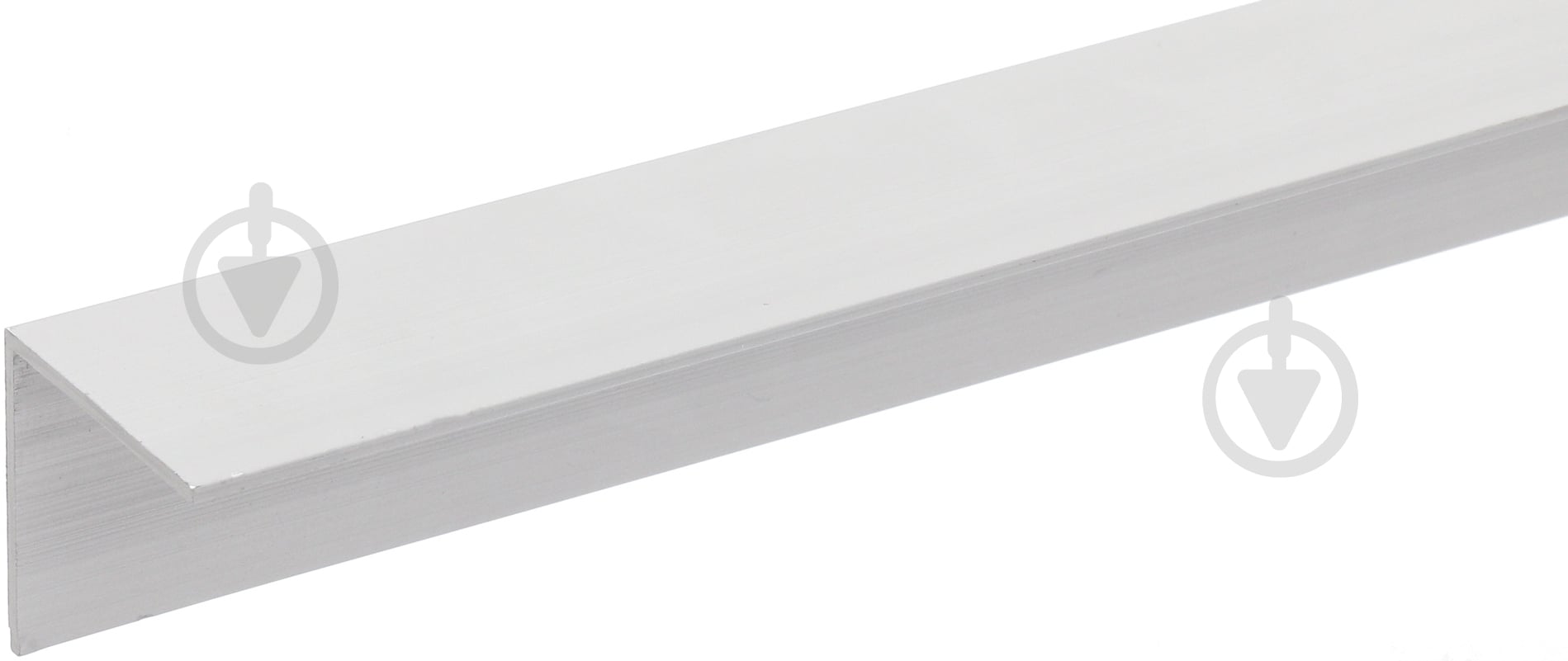 Уголок алюминиевый АЛЮПРО 30x30x2 мм анодированный - фото 2