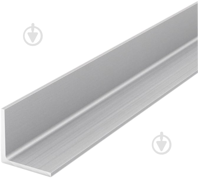 Уголок алюминиевый АЛЮПРО 40x40x3 мм анодированный - фото 1