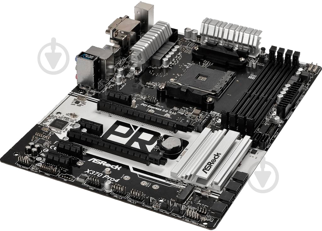 Материнская плата ASRock X370 PRO4 (Socket AM4, AMD X370, ATX) - фото 3 Материнская плата ASRock X370 PRO4 (Socket AM4, AMD X370, ATX) - фото 3