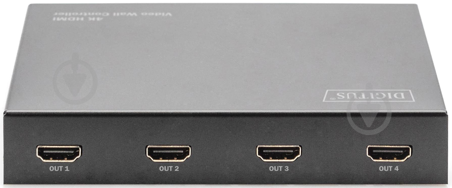 Сплітер Digitus 4K HDMI Video Wall 2x2 (DS-43309) (DS-43309) - фото 2