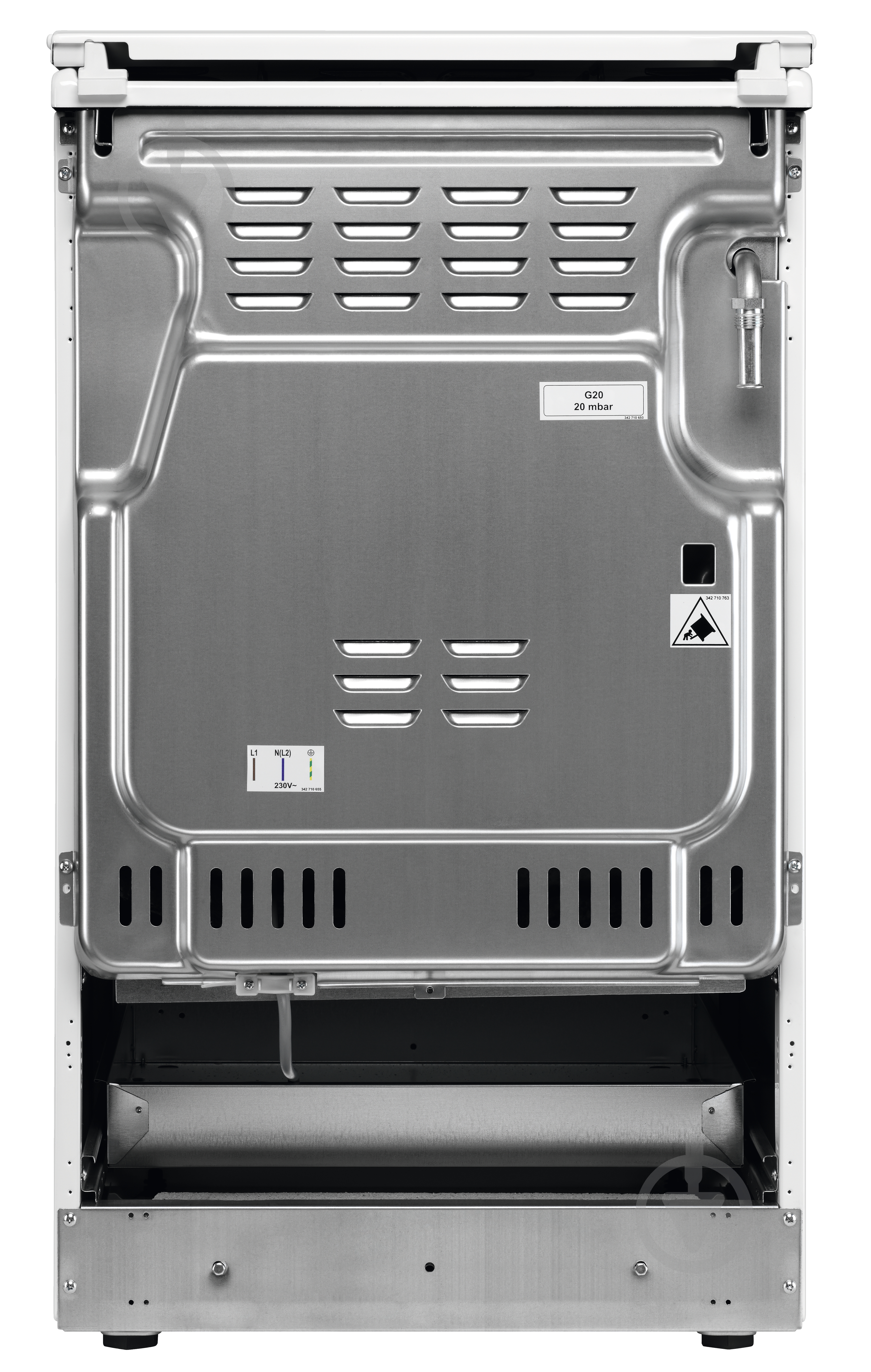 Плита газовая Electrolux LKG504000W - фото 5