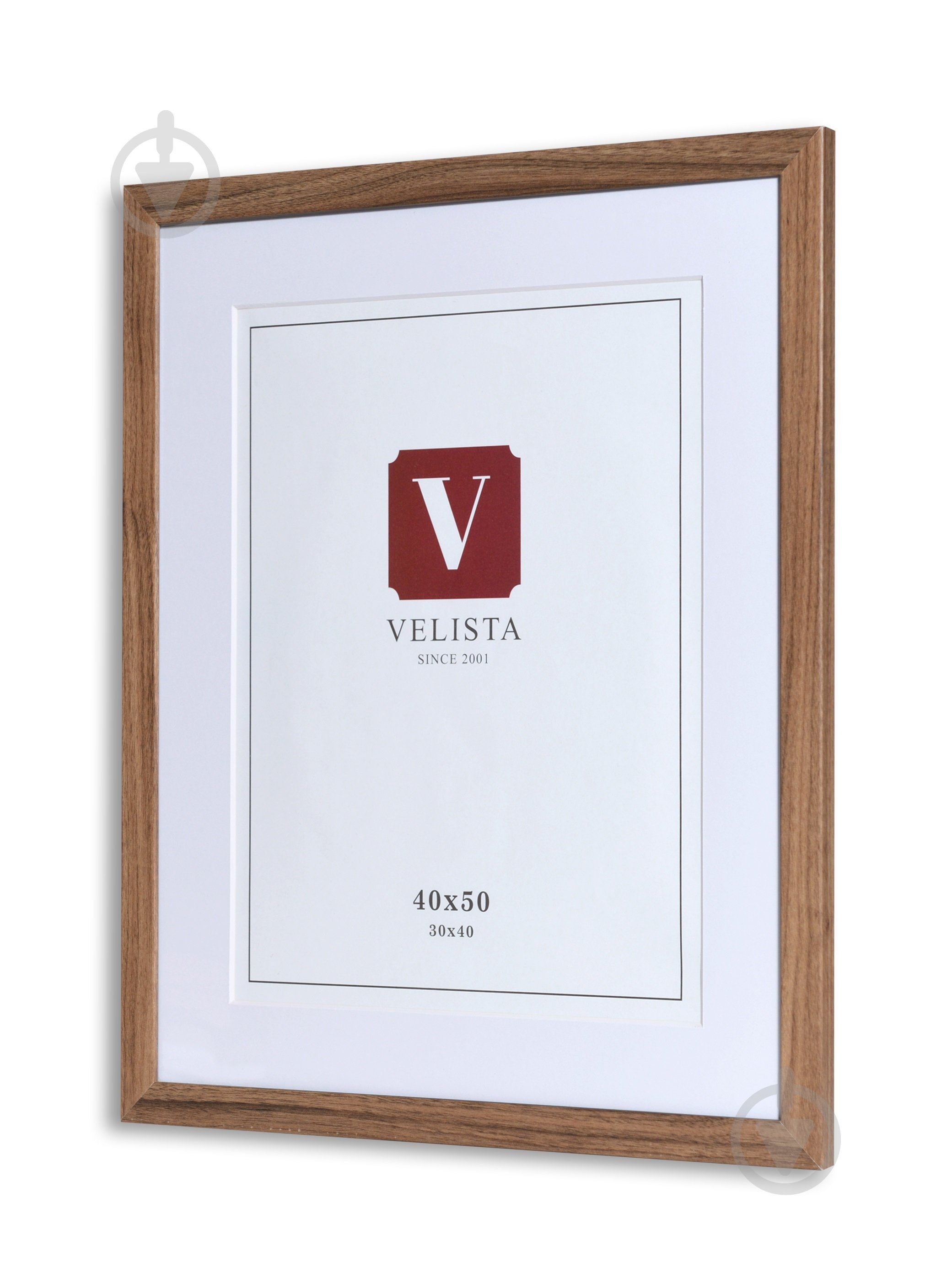 Фоторамка з паспарту Velista 24W-6012-3v 40х50/30х40 см горіх - фото 2