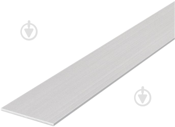 Полоса алюминиевая 50x2 мм анодированое серебро - фото 1