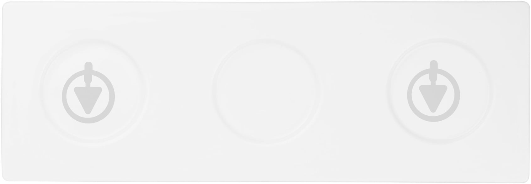 Подставка Ardesto 34х12 см белая AR3718 - фото 1 Подставка Ardesto 34х12 см белая AR3718 - фото 1