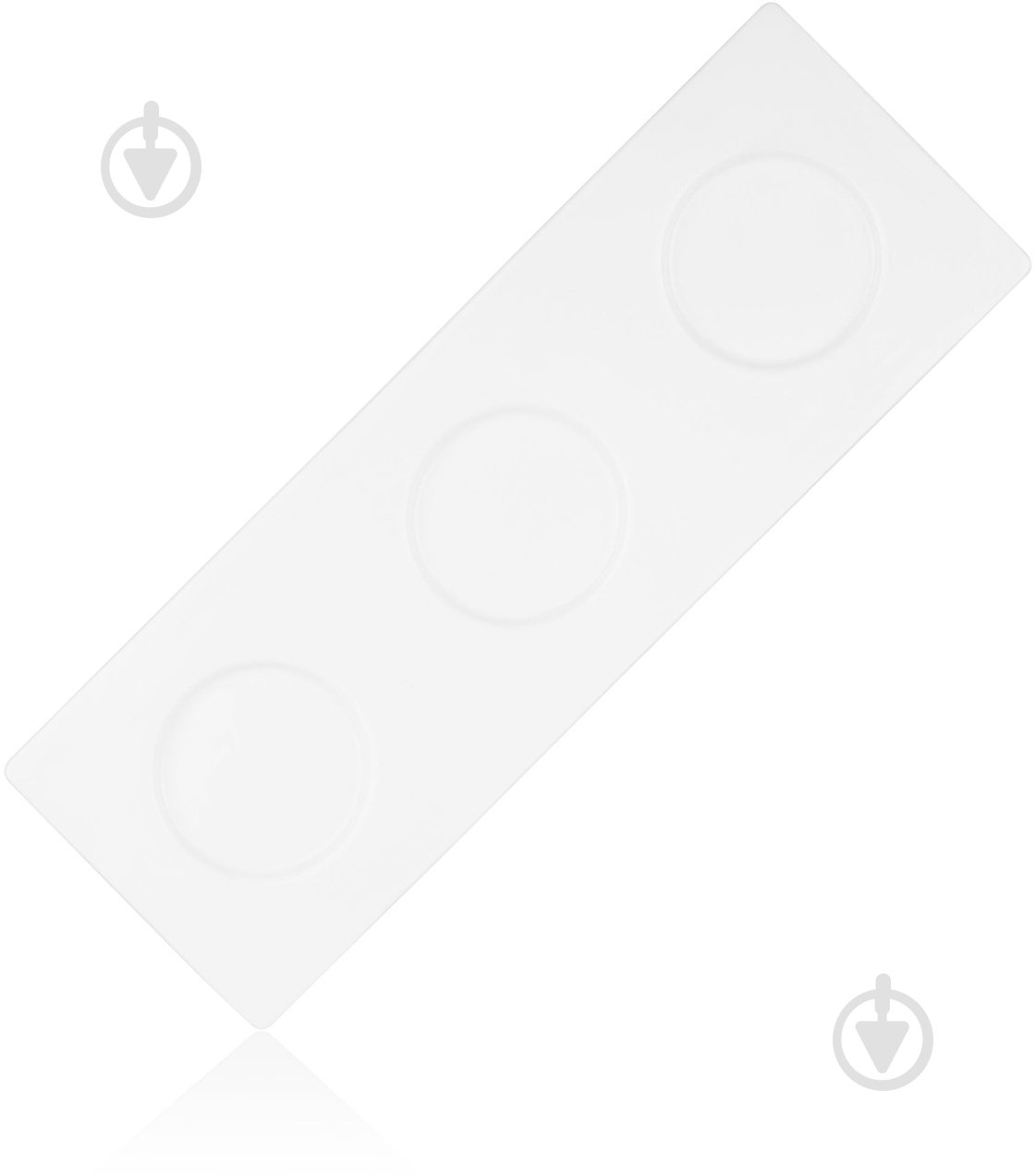 Подставка Ardesto 34х12 см белая AR3718 - фото 2 Подставка Ardesto 34х12 см белая AR3718 - фото 2