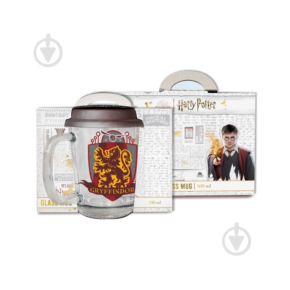 Кружка Galleryglass Boston "Harry Potter. Gryffindor" 300 мл - фото 1