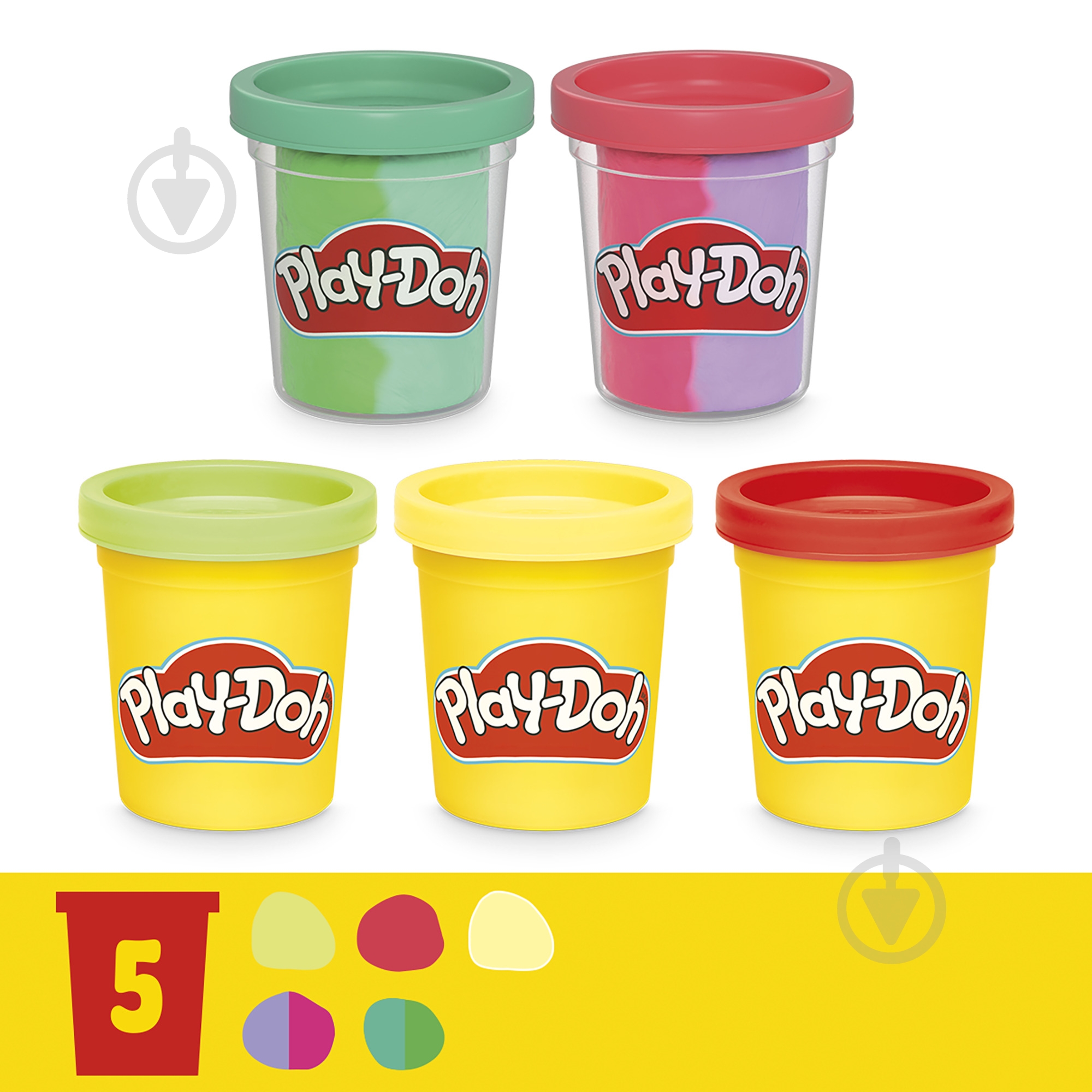 Набір для творчості Play-Doh з масою для ліплення Цвітучі Квіти G0492 - фото 3