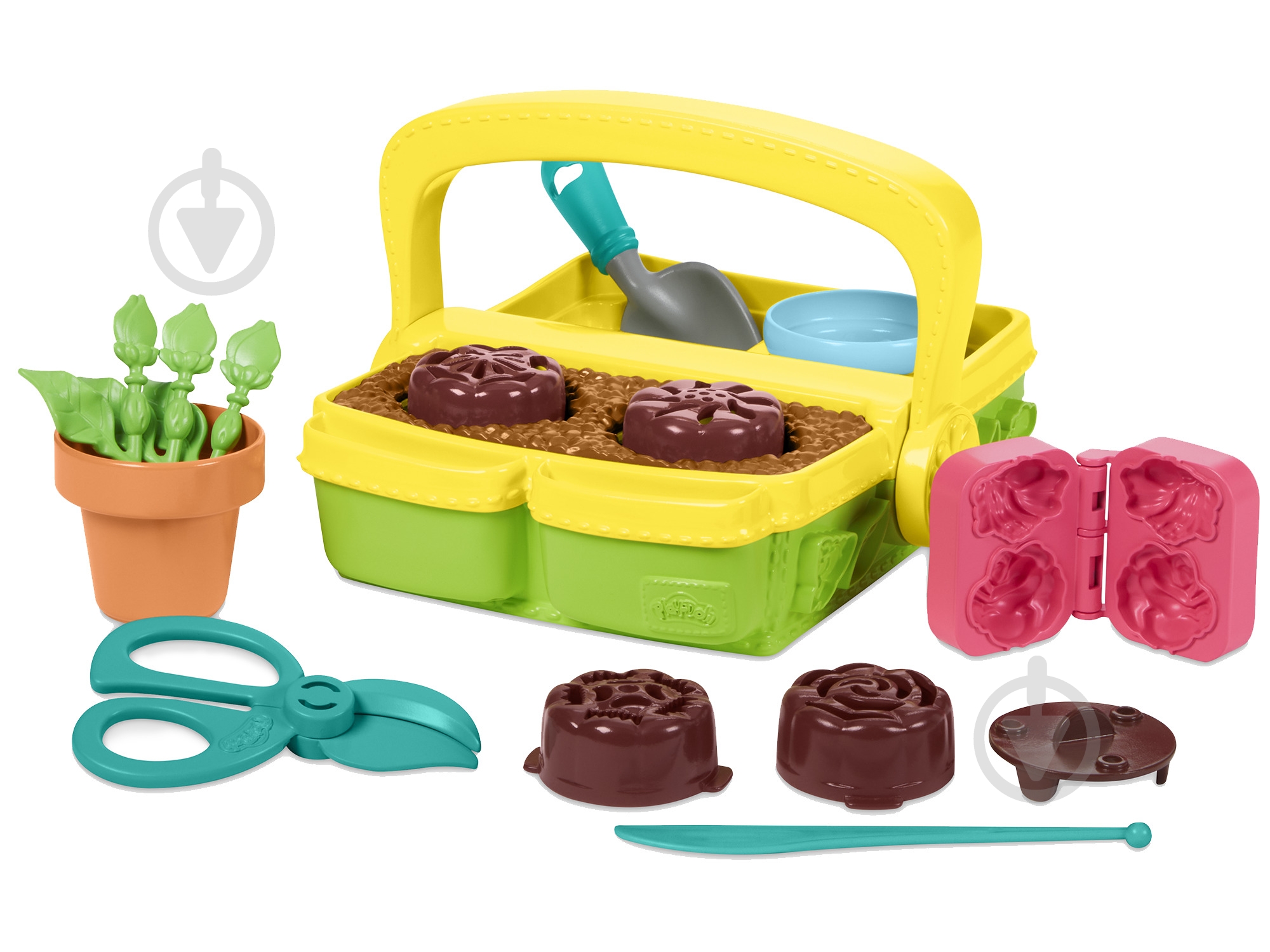 Набір для творчості Play-Doh з масою для ліплення Цвітучі Квіти G0492 - фото 6
