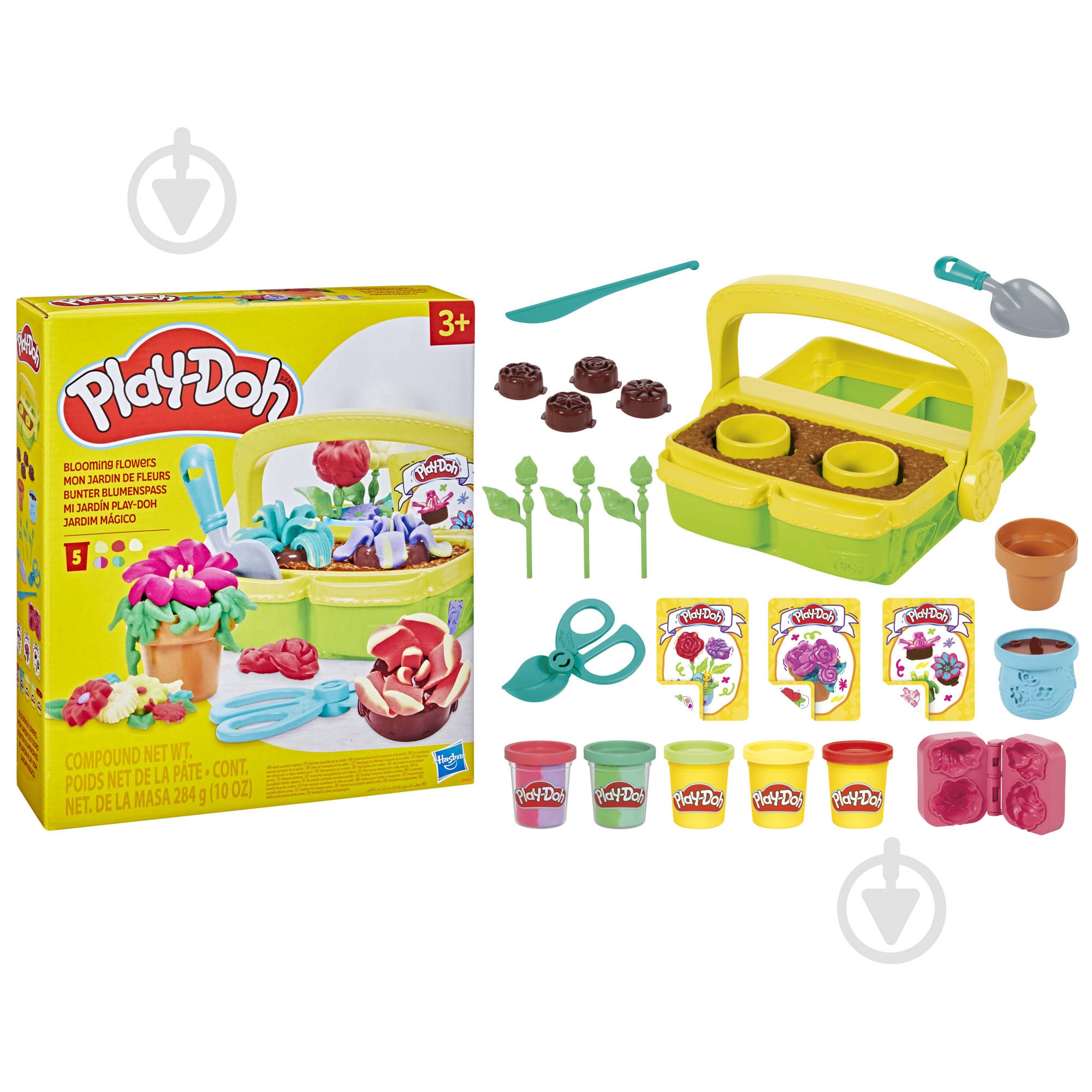 Набір для творчості Play-Doh з масою для ліплення Цвітучі Квіти G0492 - фото 4