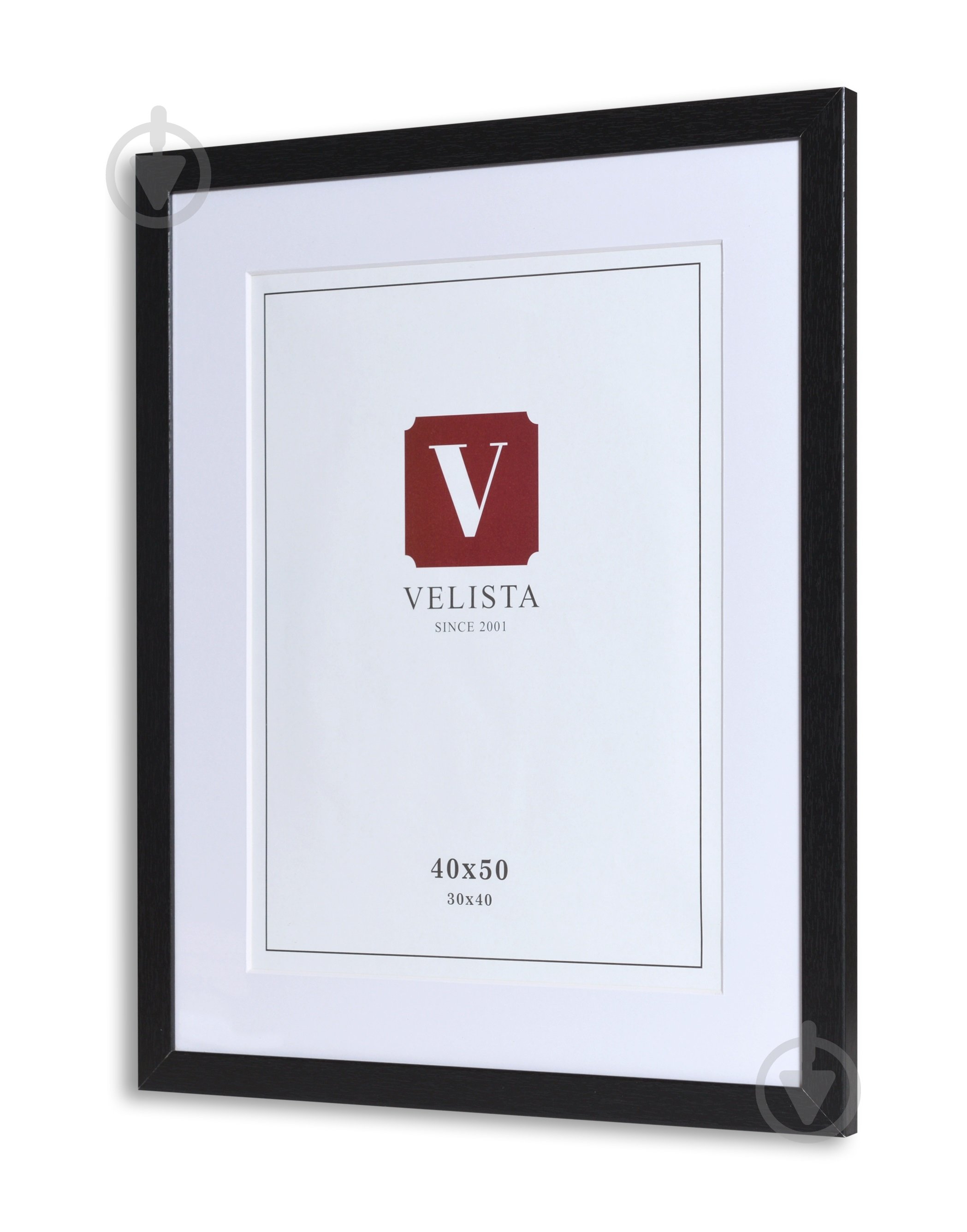 Фоторамка з паспарту Velista 24W-86888-8v 40х50/30х40 см чорний - фото 2