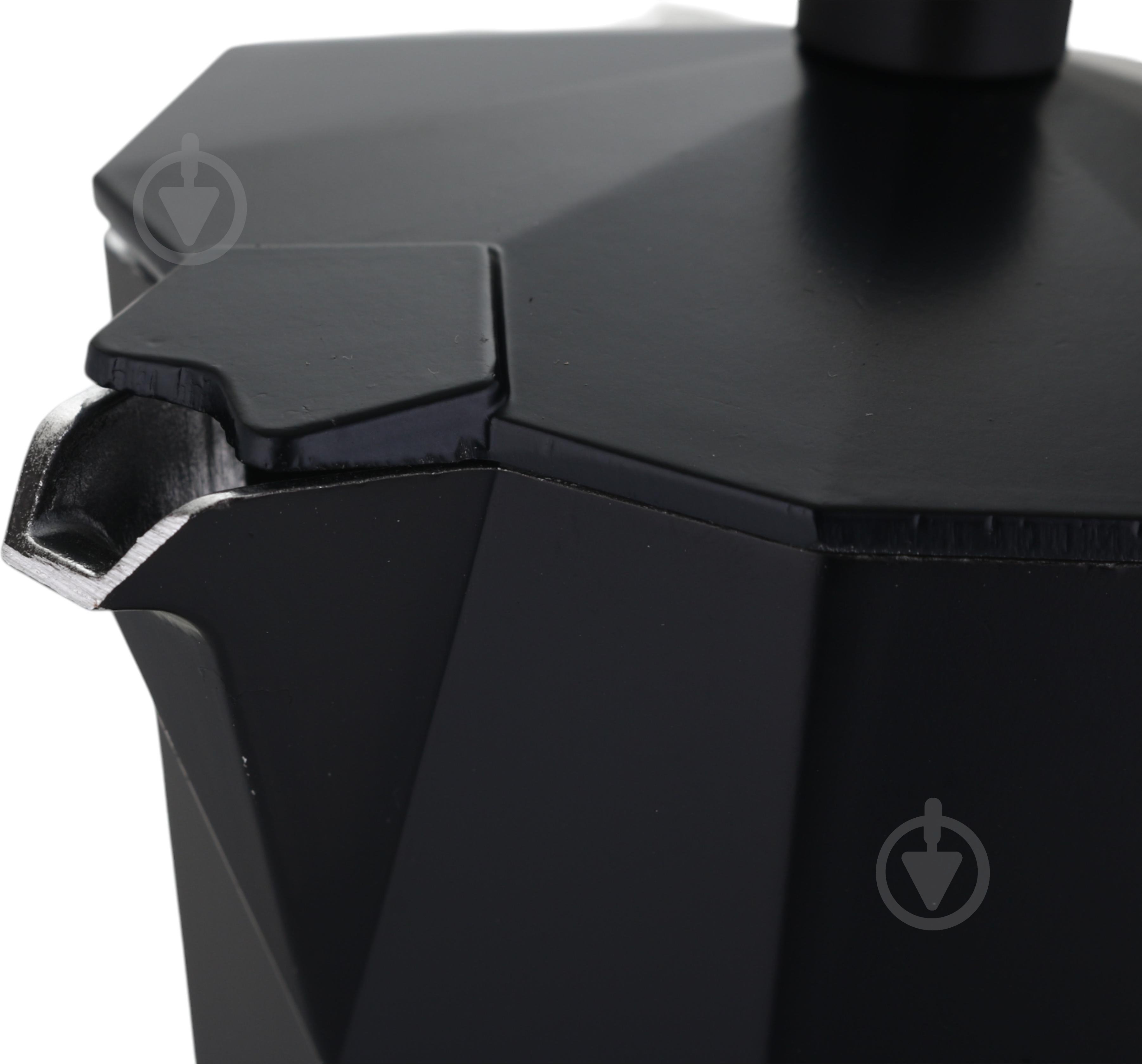 Кофеварка гейзерная Maxmark 300 мл MK-106BLK - фото 4