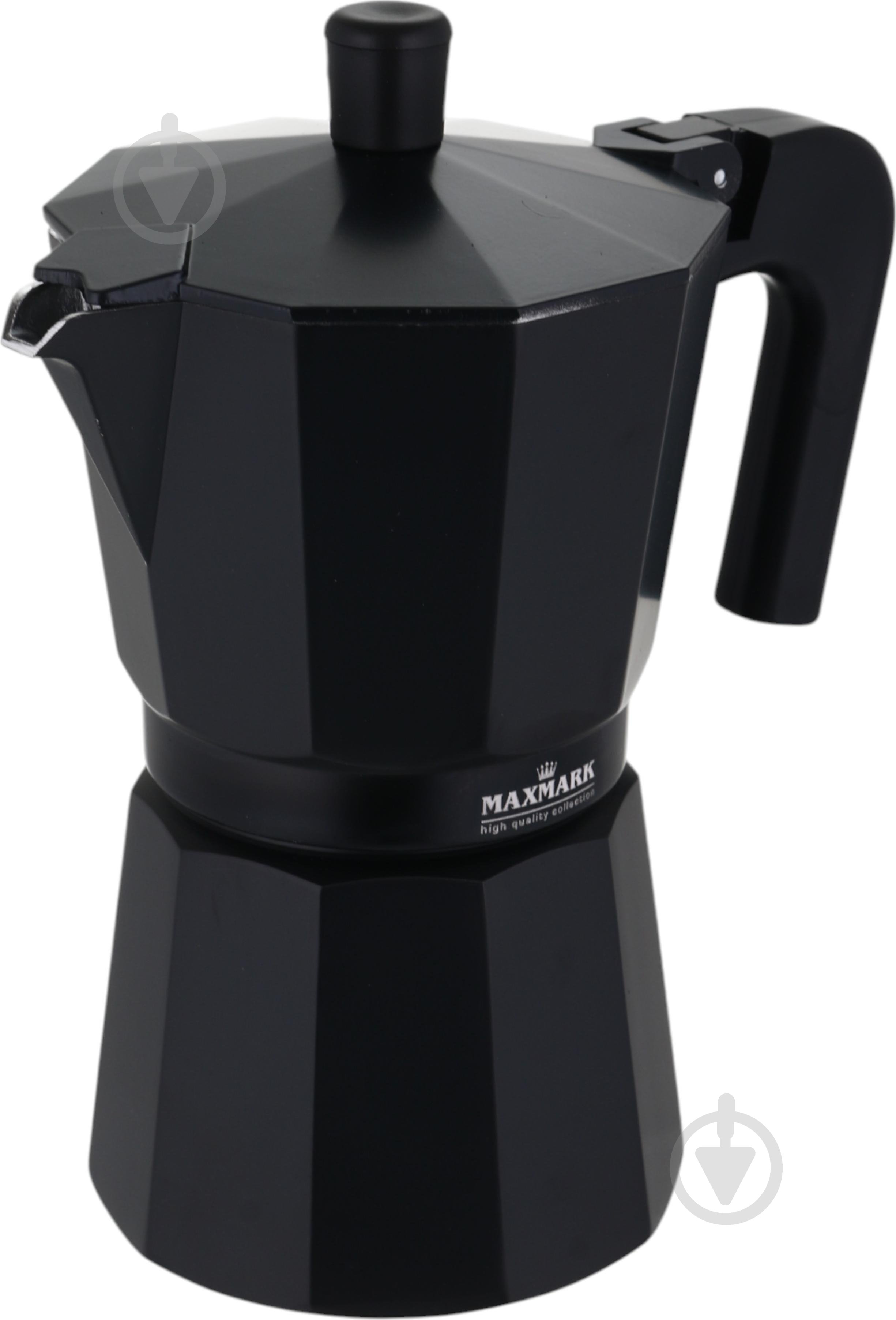 Кофеварка гейзерная Maxmark 300 мл MK-106BLK - фото 2