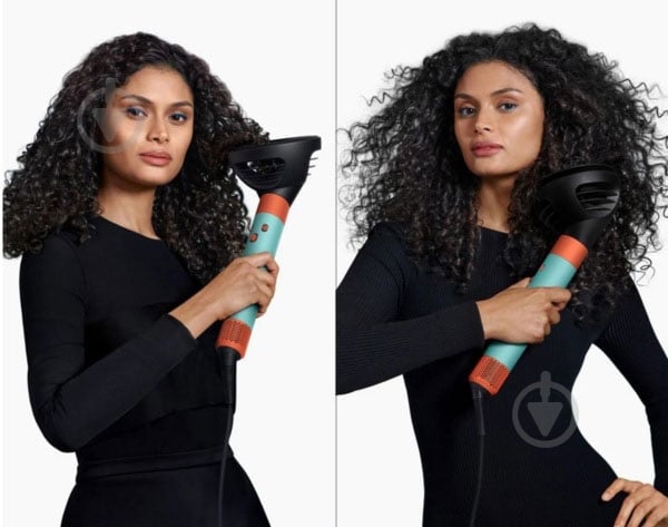 Стайлер Dyson HS08 Airwrap ID Curly/Coily Ceramic Patina/Topaz (533736-01) - фото 3 Стайлер Dyson HS08 Airwrap ID Curly/Coily Ceramic Patina/Topaz (533736-01) - фото 3