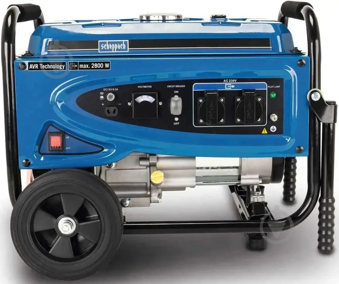 Генератор бензиновый Scheppach 2,5 кВт / 2,8 кВт 220 В SG3200X - фото 3