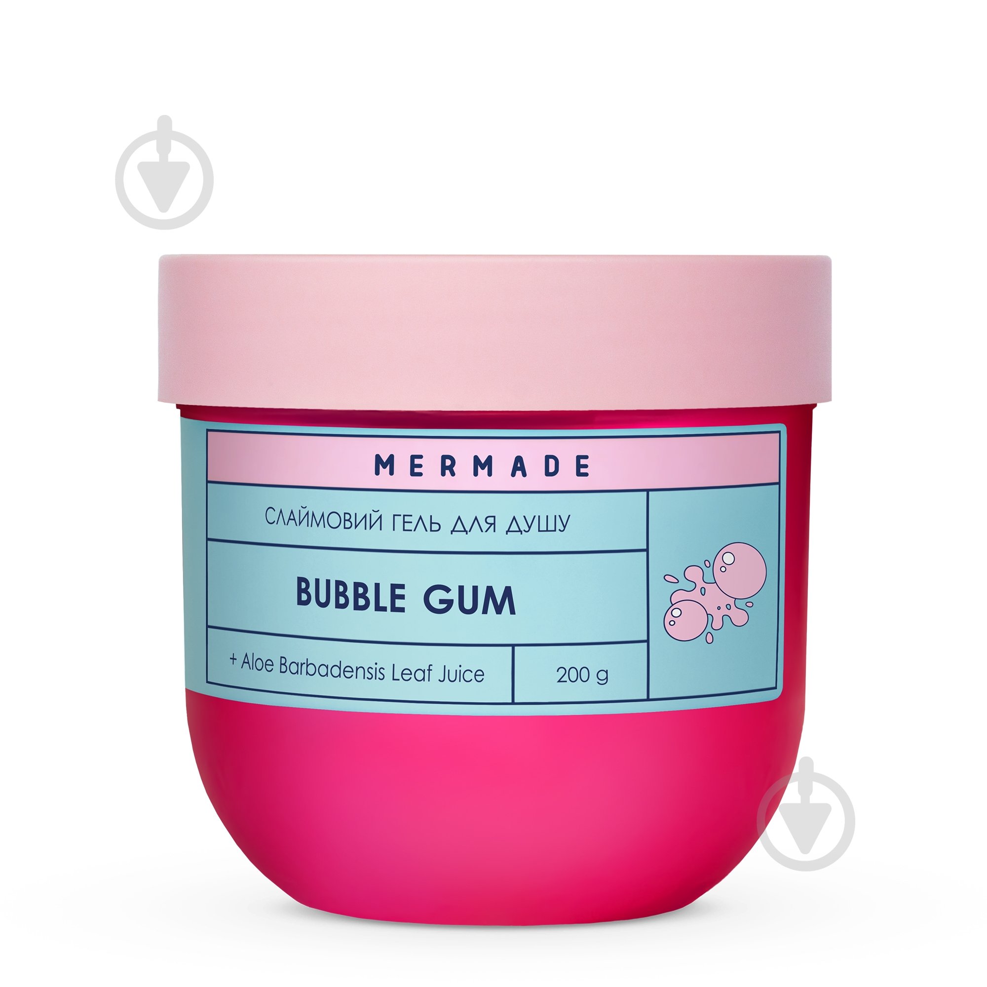 Гель для душа Mermade Bubble Gum 200 мл - фото 1