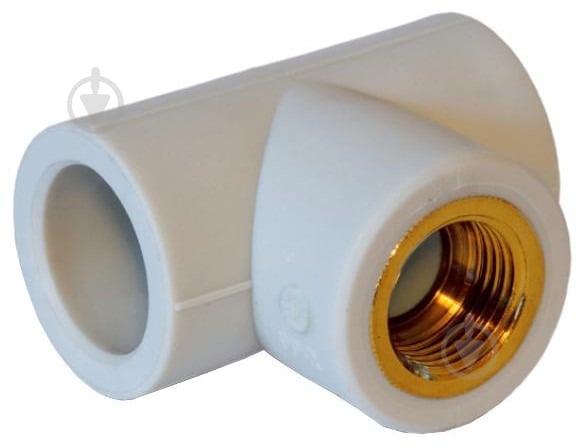 Трійник Prawtech PP-R з внутрішньою різьбою O32 x 1 x 3 - фото 1 Трійник Prawtech PP-R з внутрішньою різьбою O32 x 1 x 3 - фото 1