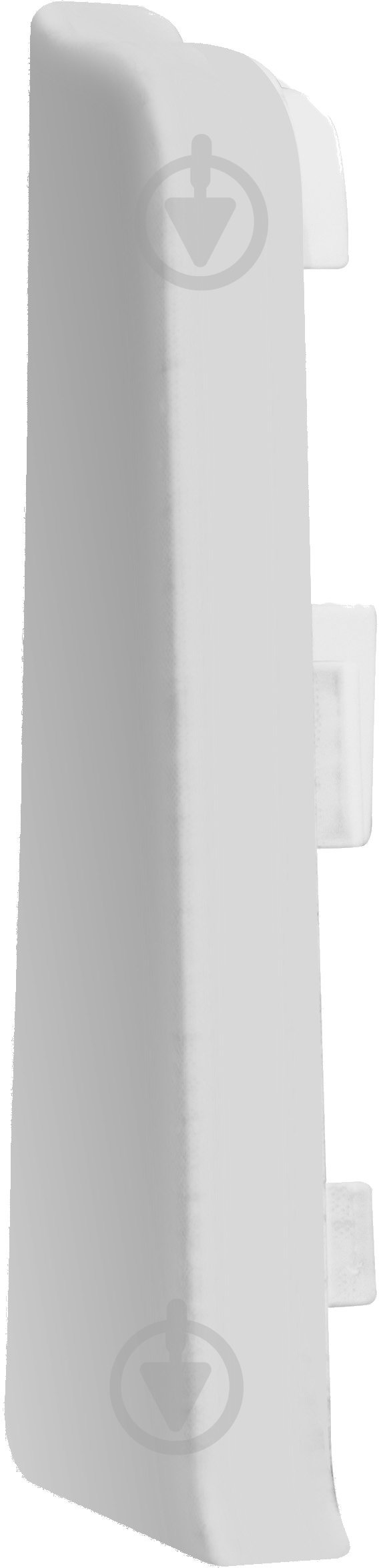 Заглушка левая ПВХ Arbiton INDO 40 белый мат - фото 1