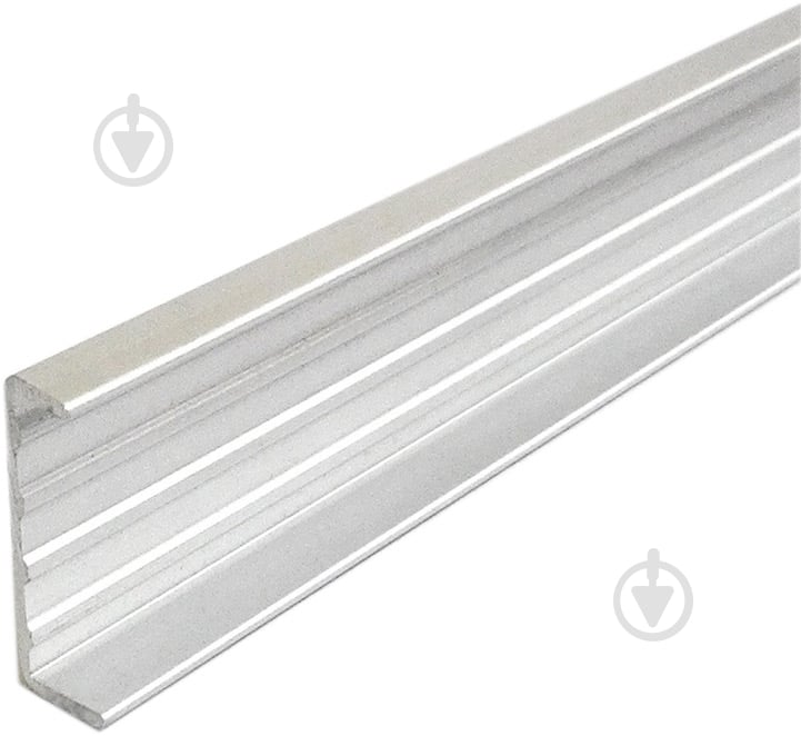 Профиль алюминиевый С-образный 16 мм серебро - фото 1