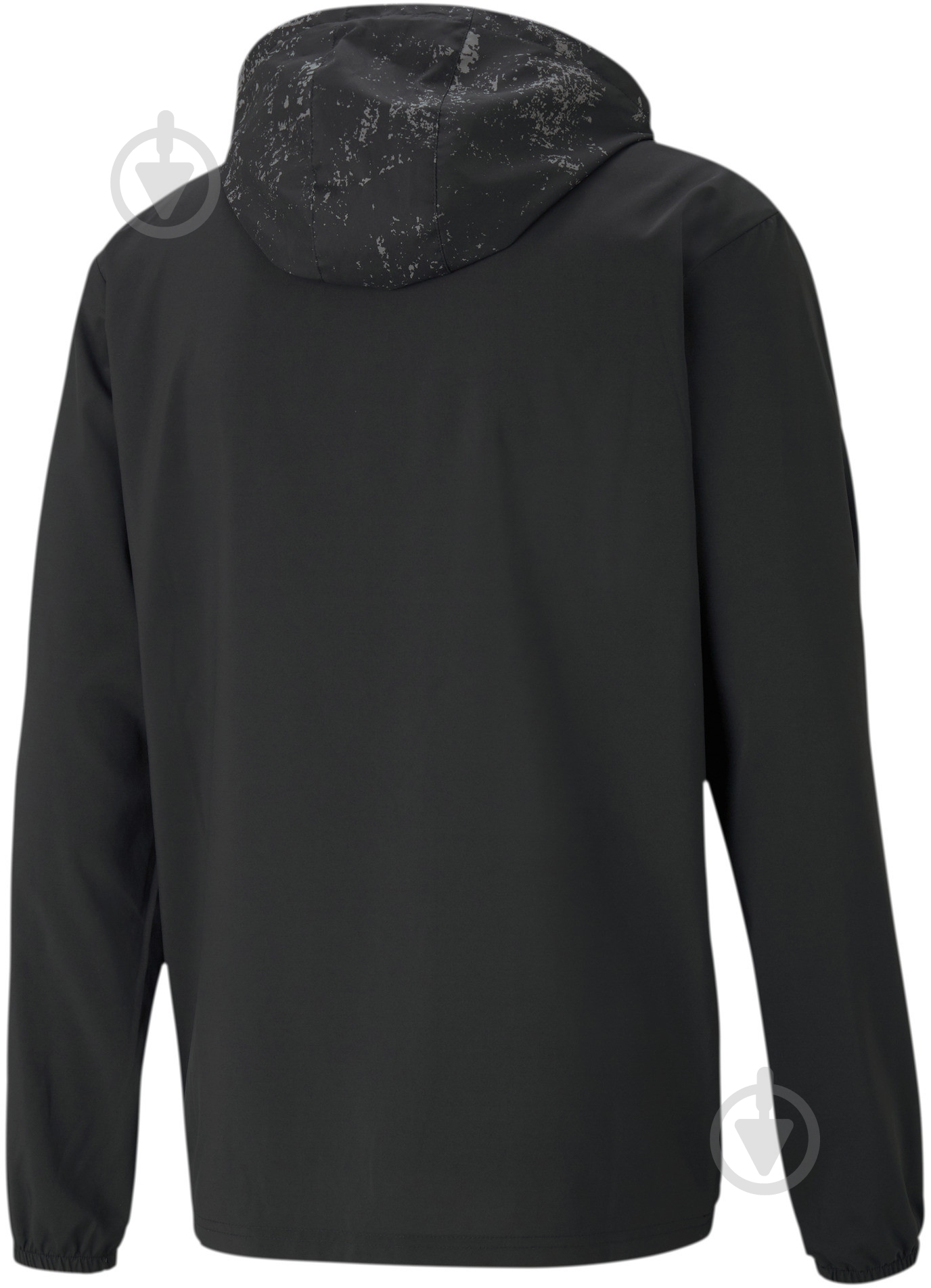 Вітрівка чоловіча літня Puma Run Graphic Hooded Jacket 52020501 р.L чорна - фото 3 Вітрівка чоловіча літня Puma Run Graphic Hooded Jacket 52020501 р.L чорна - фото 3