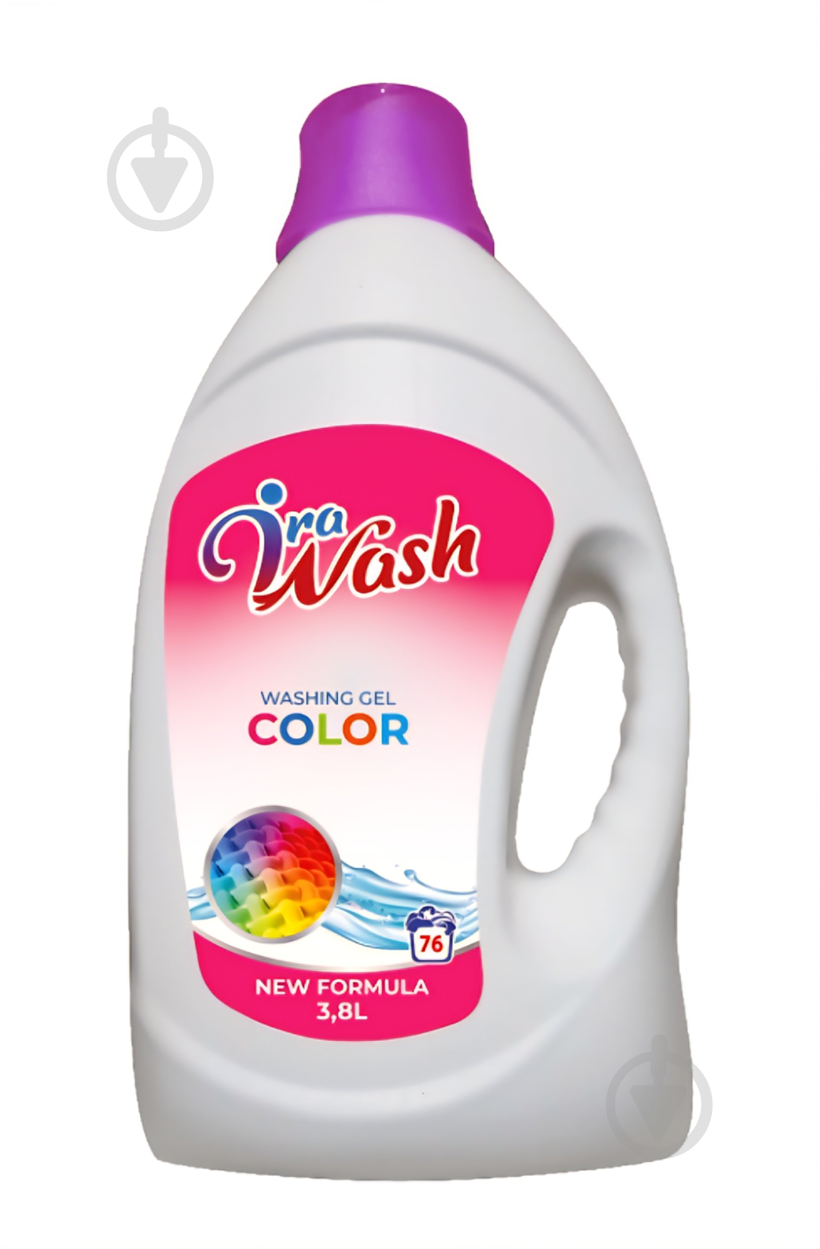 Гель для стирки для машинной и ручной стирки Ira Wash C + Color Power 3,8 л 3,9 кг 1 шт. - фото 1 Гель для стирки для машинной и ручной стирки Ira Wash C + Color Power 3,8 л 3,9 кг 1 шт. - фото 1
