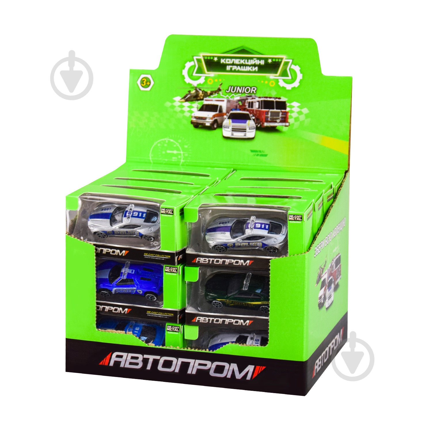 Машинка Автопром 1:64 7520P - фото 1