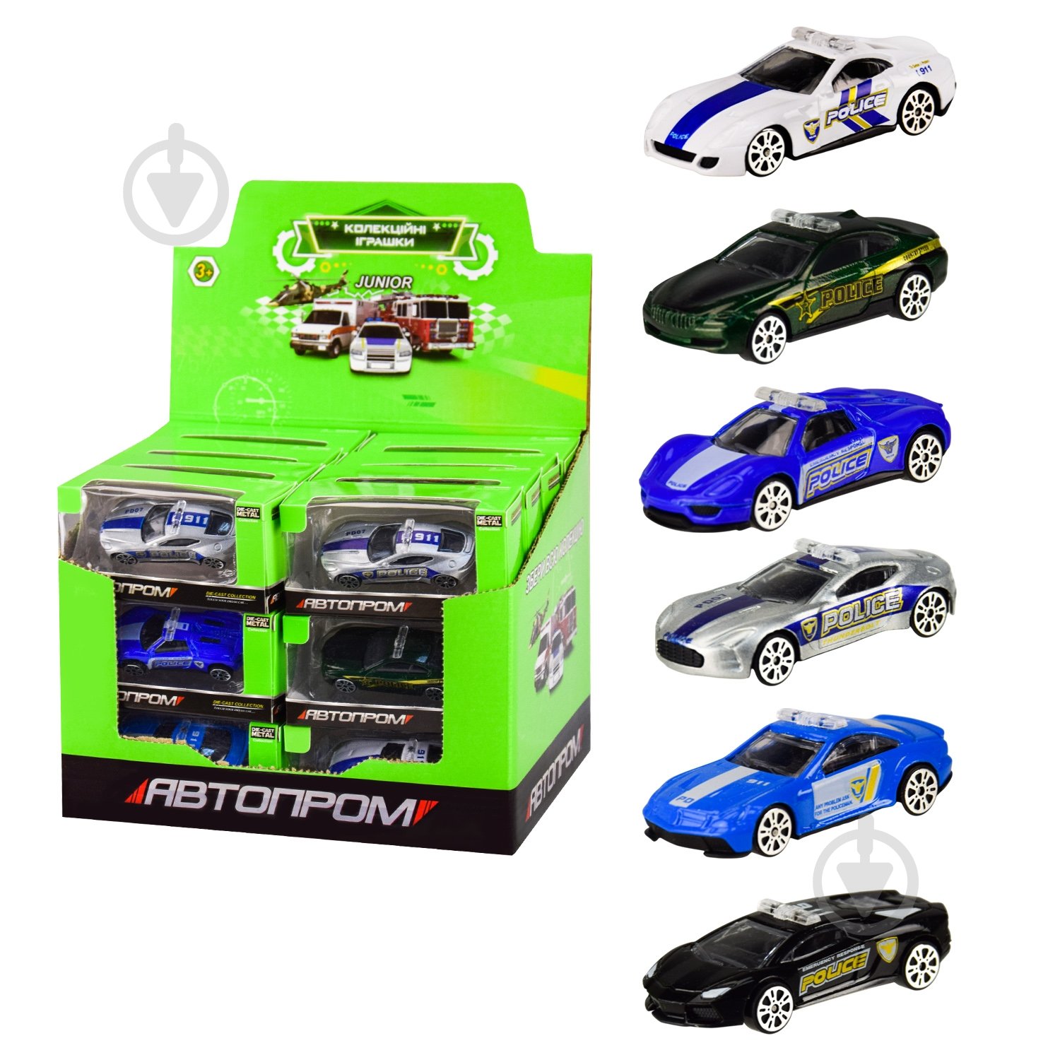 Машинка Автопром 1:64 7520P - фото 3