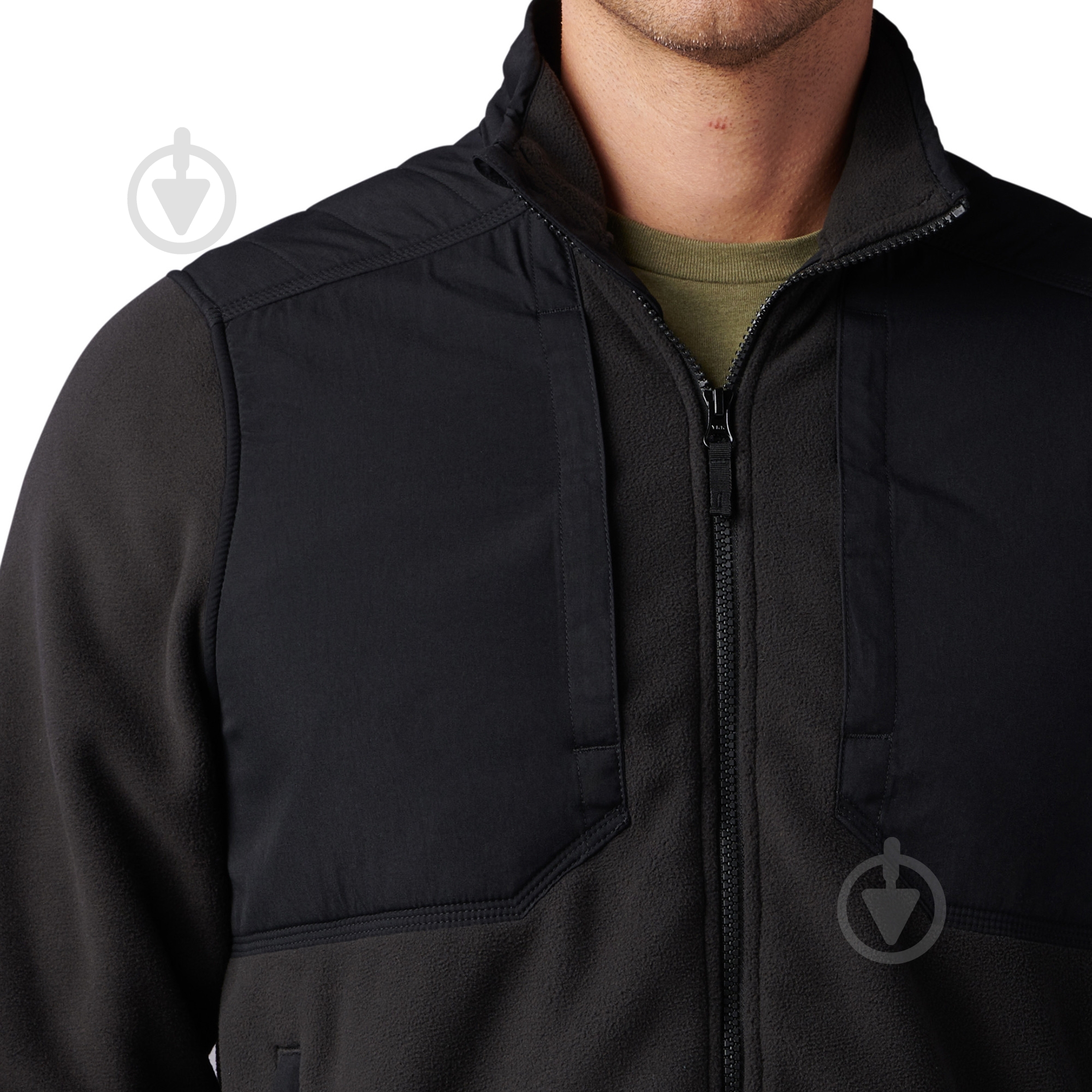 Кофта 5.11 Tactical Флісова "Mesos Tech Fleece Jacket" 78038-019 р. S [1149] Combat Black - фото 3