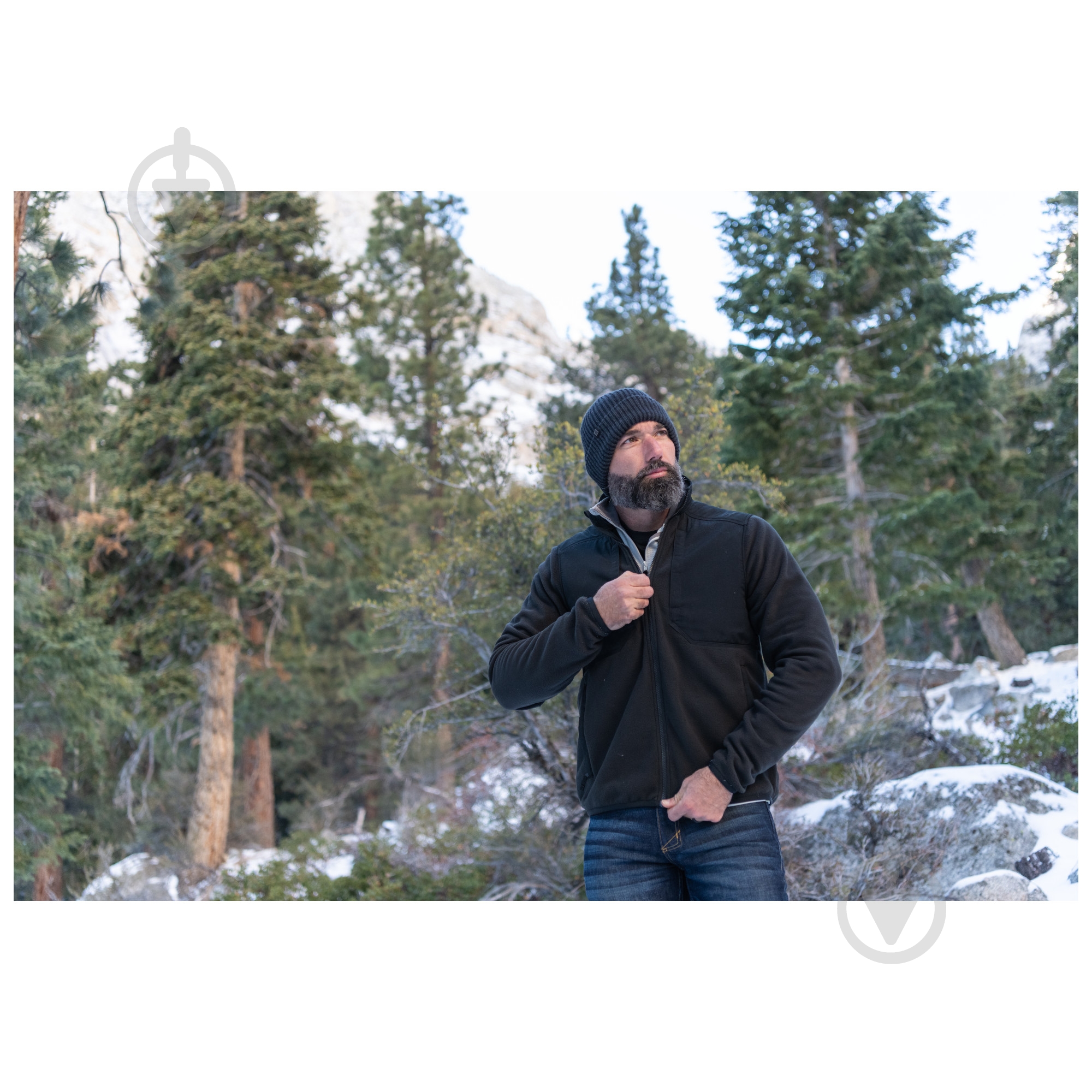 Кофта 5.11 Tactical Флісова "Mesos Tech Fleece Jacket" 78038-019 р. S [1149] Combat Black - фото 8