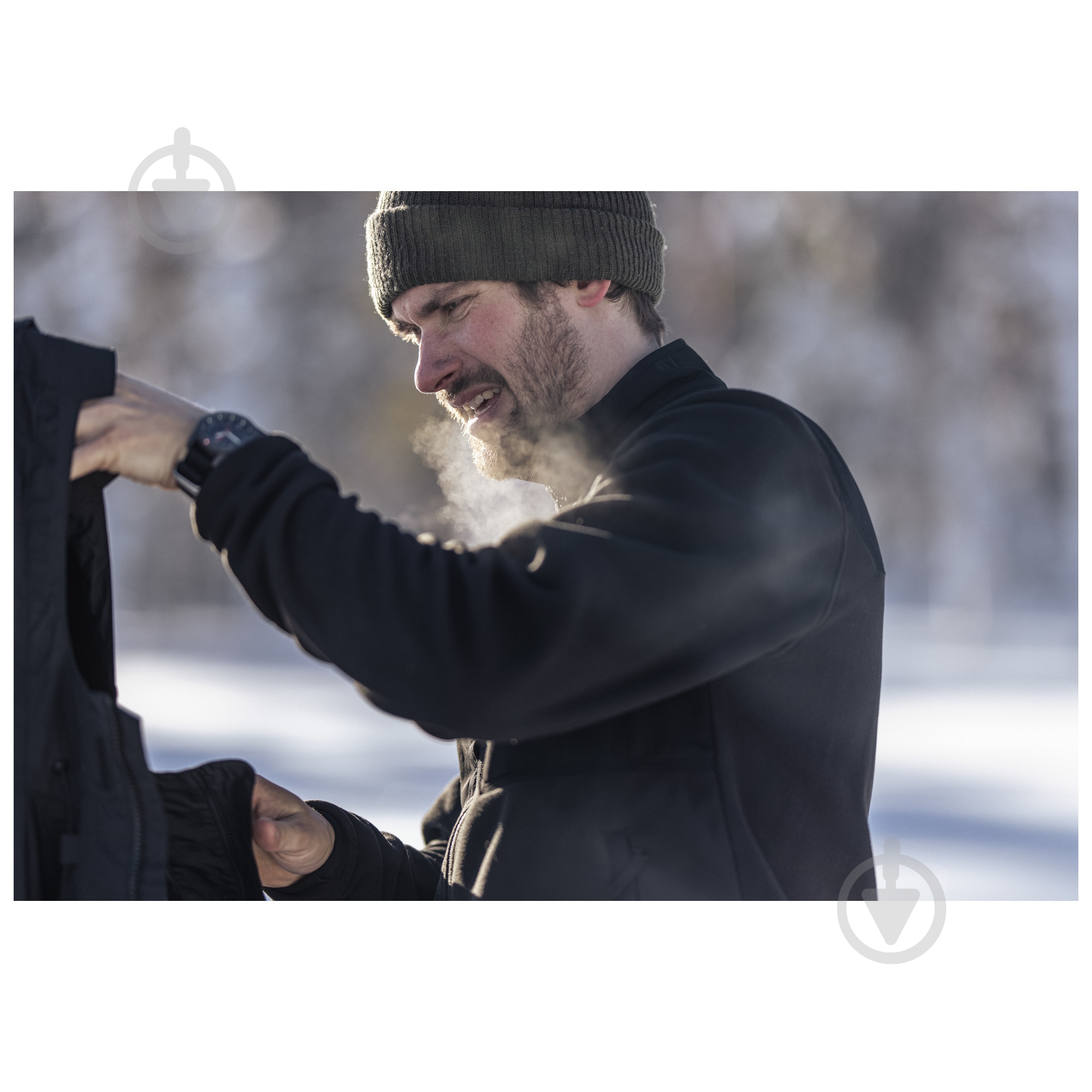 Кофта 5.11 Tactical Флісова "Mesos Tech Fleece Jacket" 78038-019 р. S [1149] Combat Black - фото 10