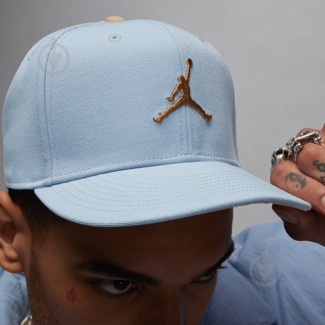 Кепка Nike U J PRO CAP S FB FLT MVP FV5292-436 S-M голубой - фото 6