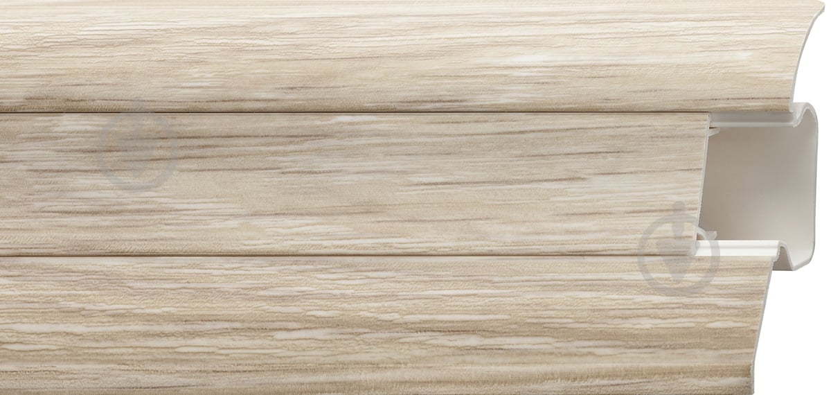 Плинтус ПВХ Arbiton LM55(77) дуб песочный 2500х55х26 мм - фото 1