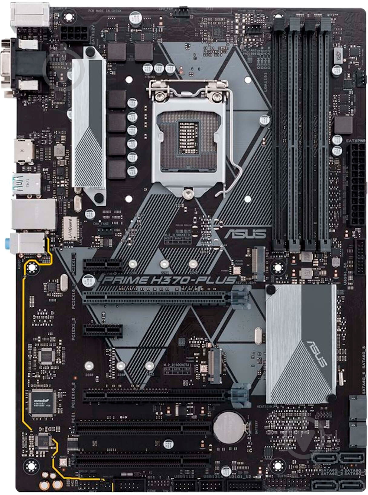 Материнская плата Asus PRIME H370-PLUS (Socket 1151, Intel H370, ATX) - фото 2