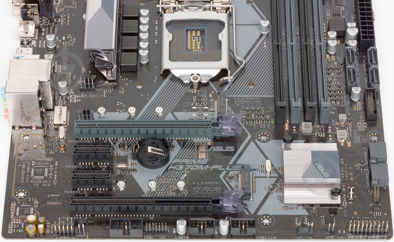 Материнская плата Asus PRIME H370M-PLUS (Socket 1151, Intel H370, mirco ATX) - фото 5 Материнская плата Asus PRIME H370M-PLUS (Socket 1151, Intel H370, mirco ATX) - фото 5