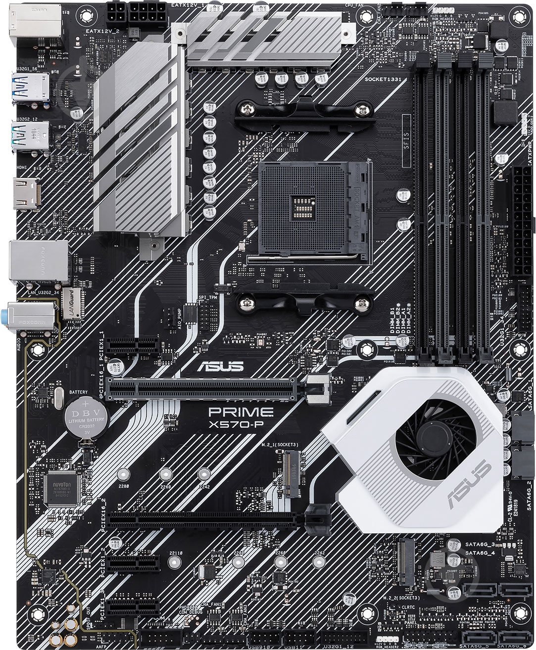 Материнская плата Asus PRIME X570-P (Socket AM4, AMD X570, ATX) - фото 4 Материнская плата Asus PRIME X570-P (Socket AM4, AMD X570, ATX) - фото 4