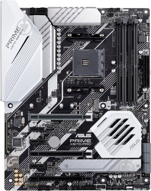Материнская плата Asus PRIME X570-PRO (Socket AM4, AMD X570, ATX) - фото 1