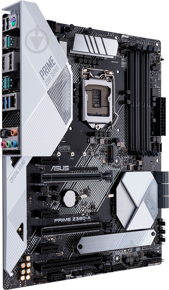 Материнская плата Asus PRIME Z390-A (Socket 1151, Intel Z390, ATX) - фото 2 Материнская плата Asus PRIME Z390-A (Socket 1151, Intel Z390, ATX) - фото 2