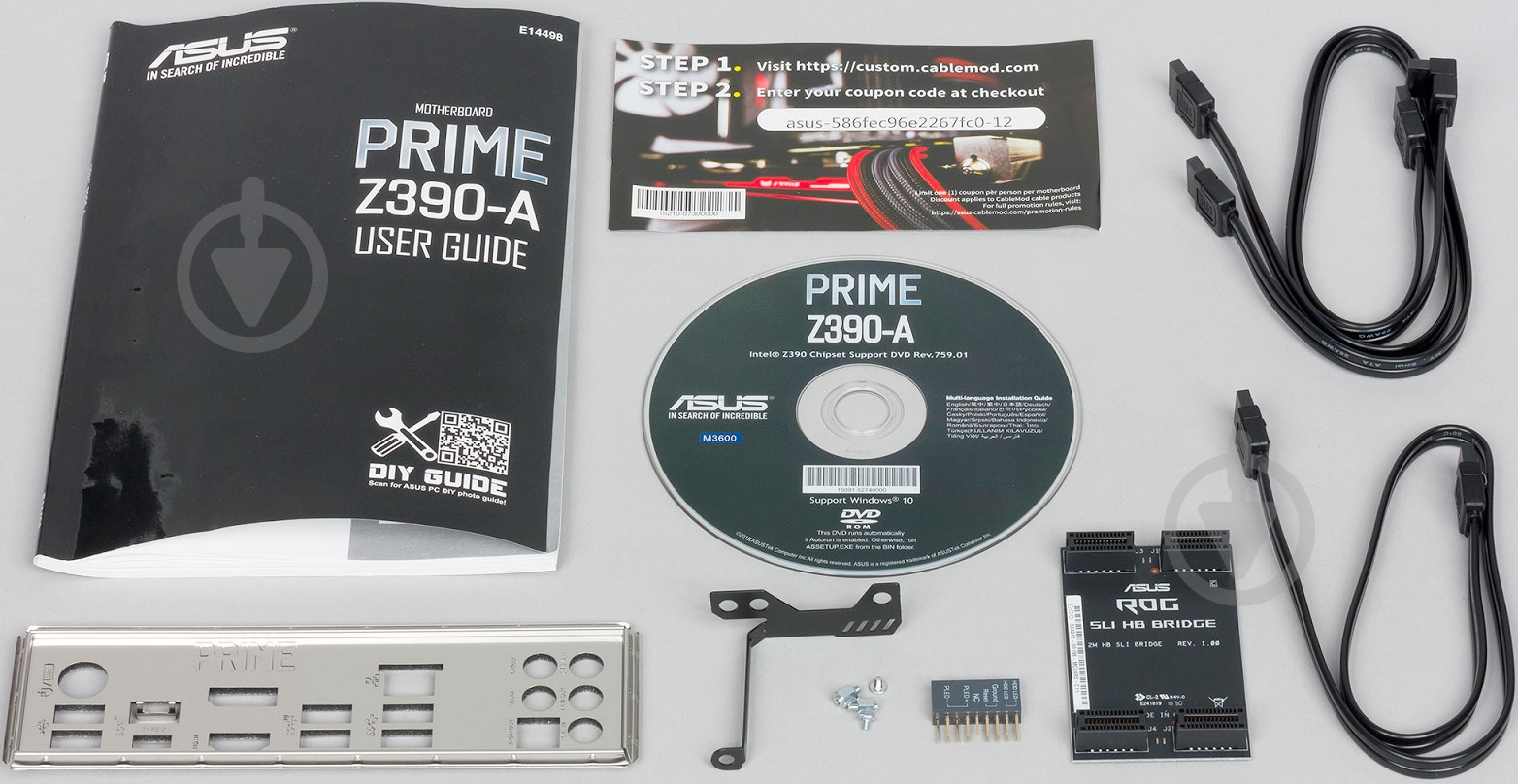 Материнская плата Asus PRIME Z390-A (Socket 1151, Intel Z390, ATX) - фото 25 Материнская плата Asus PRIME Z390-A (Socket 1151, Intel Z390, ATX) - фото 25