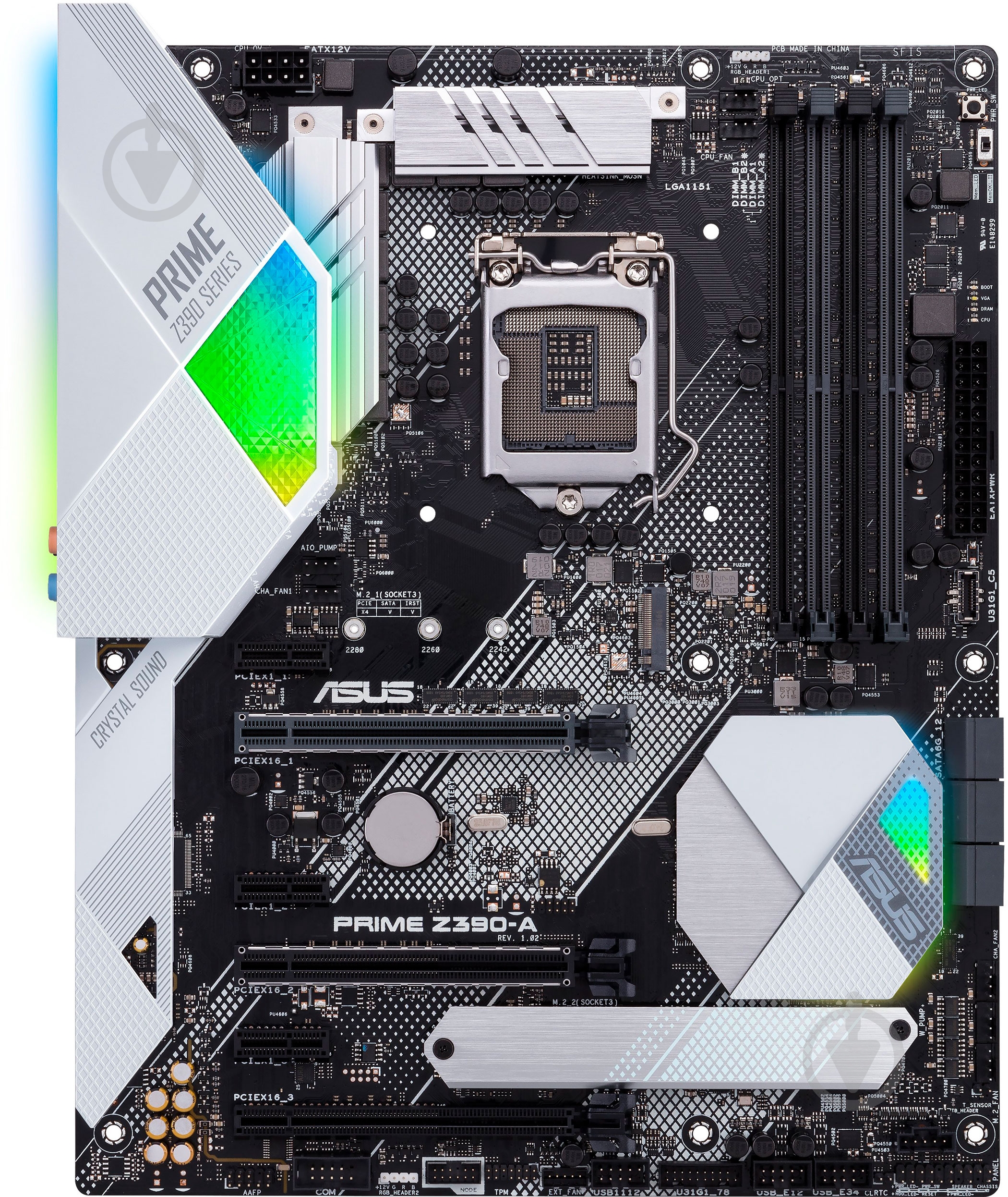 Материнская плата Asus PRIME Z390-A (Socket 1151, Intel Z390, ATX) - фото 1 Материнская плата Asus PRIME Z390-A (Socket 1151, Intel Z390, ATX) - фото 1