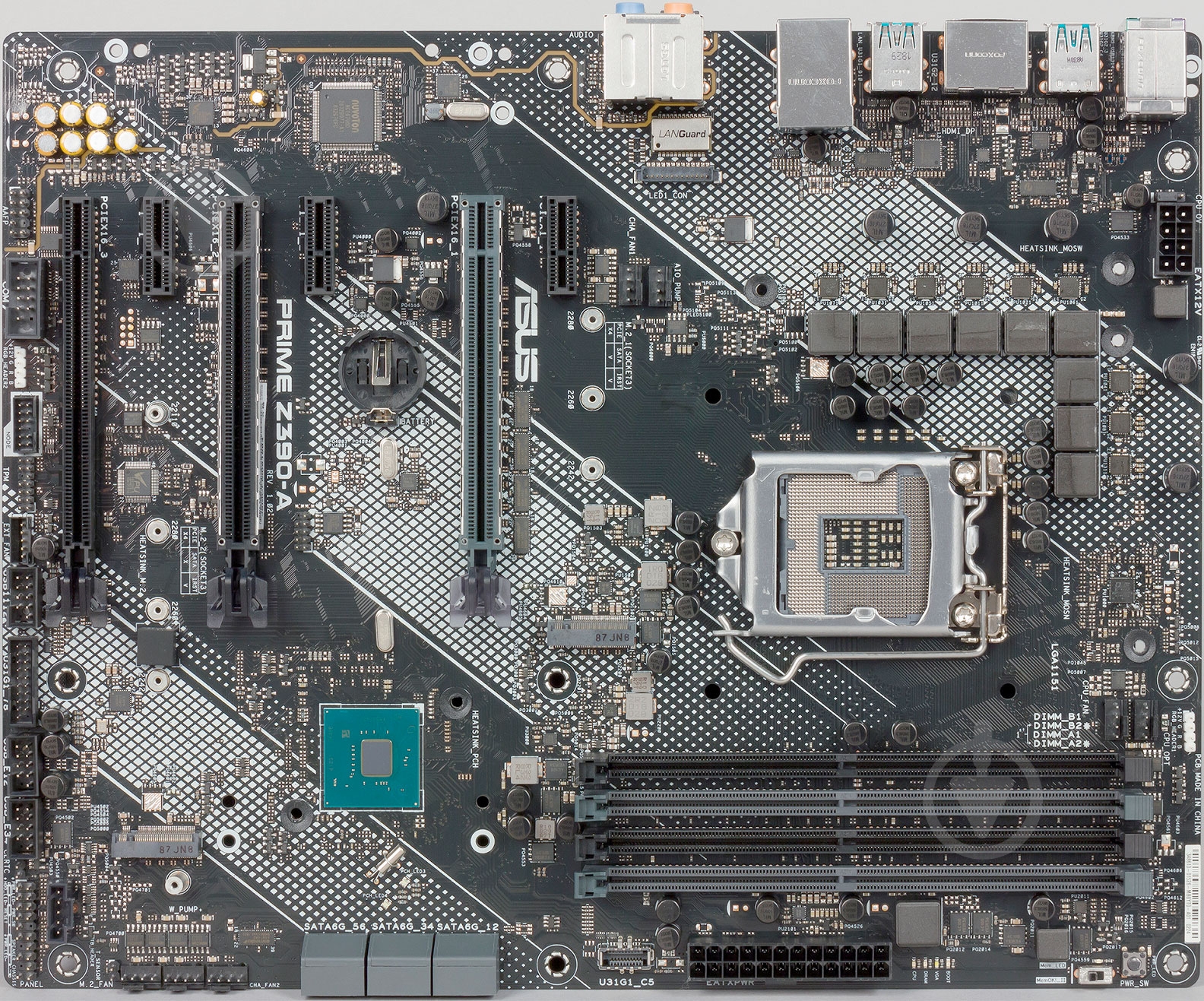 Материнская плата Asus PRIME Z390-A (Socket 1151, Intel Z390, ATX) - фото 10 Материнская плата Asus PRIME Z390-A (Socket 1151, Intel Z390, ATX) - фото 10