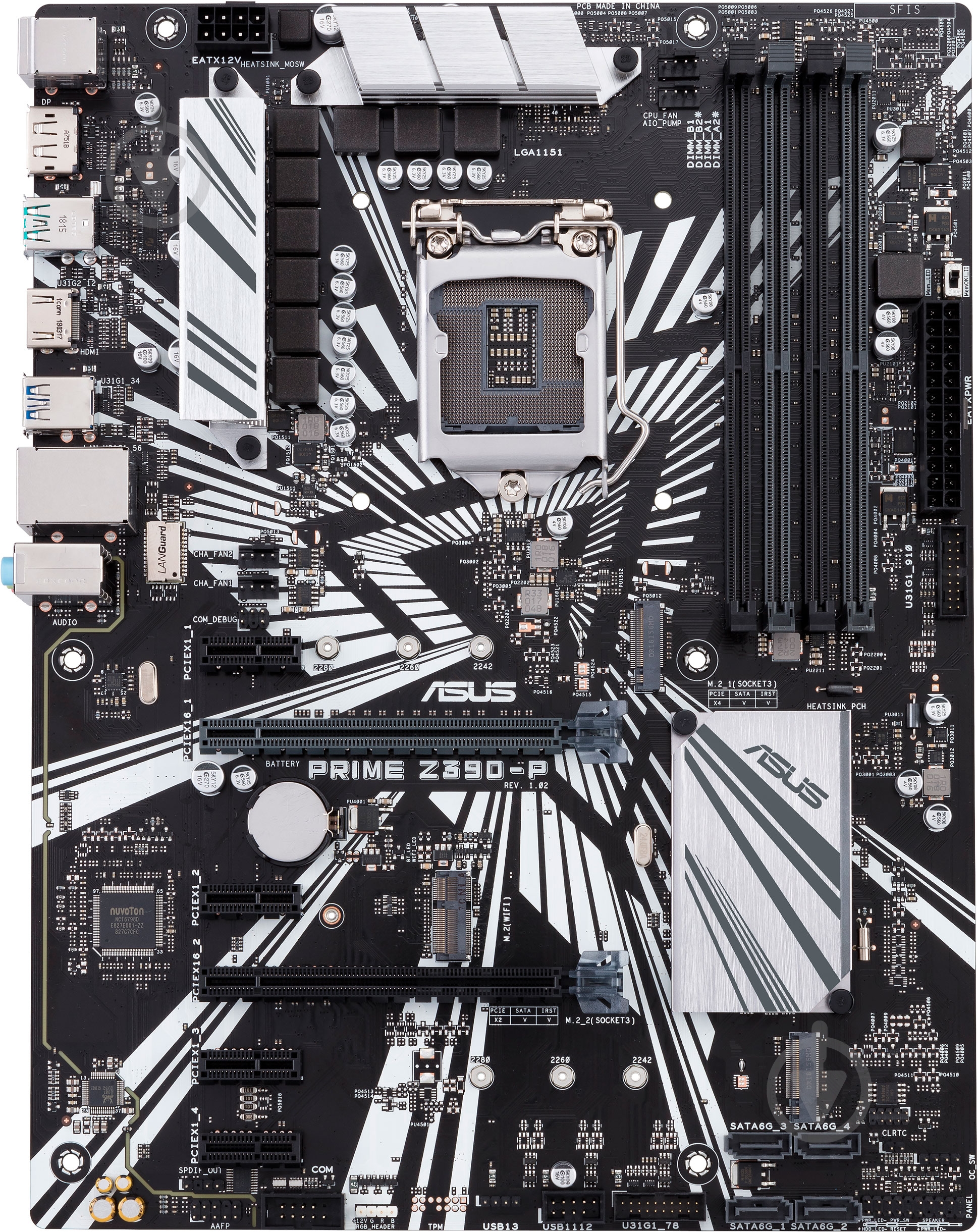 Материнская плата Asus PRIME Z390-P (Socket 1151, Intel Z390, ATX) - фото 2