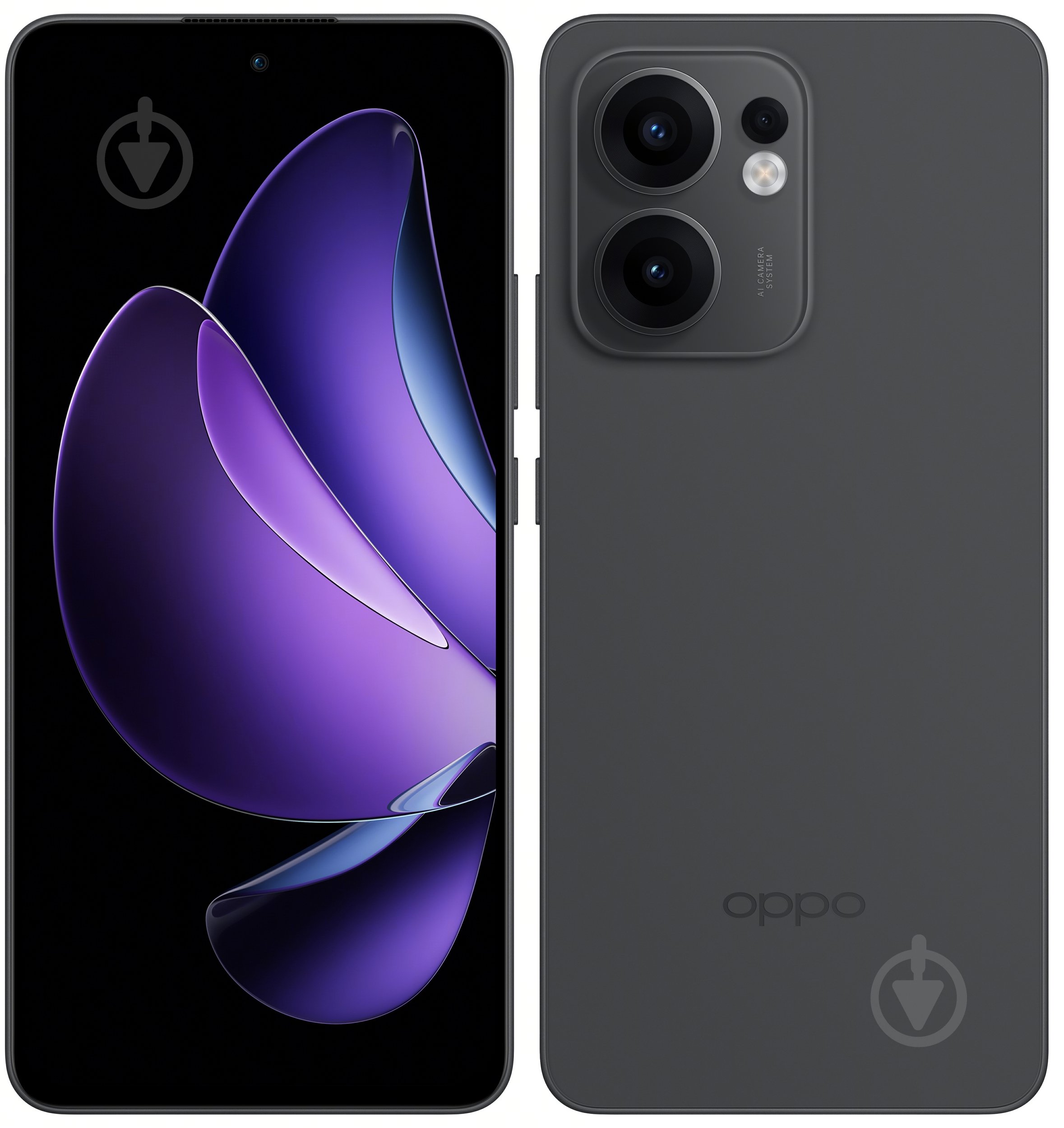 Смартфон OPPO Reno13 FS 5G 12/512GB graphite grey (CPH2699) - фото 1