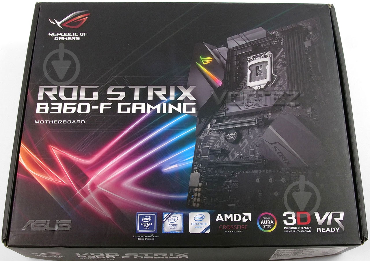 Материнская плата Asus ROG STRIX B360-F GAMING (Socket 1151, Intel B360, ATX) - фото 24