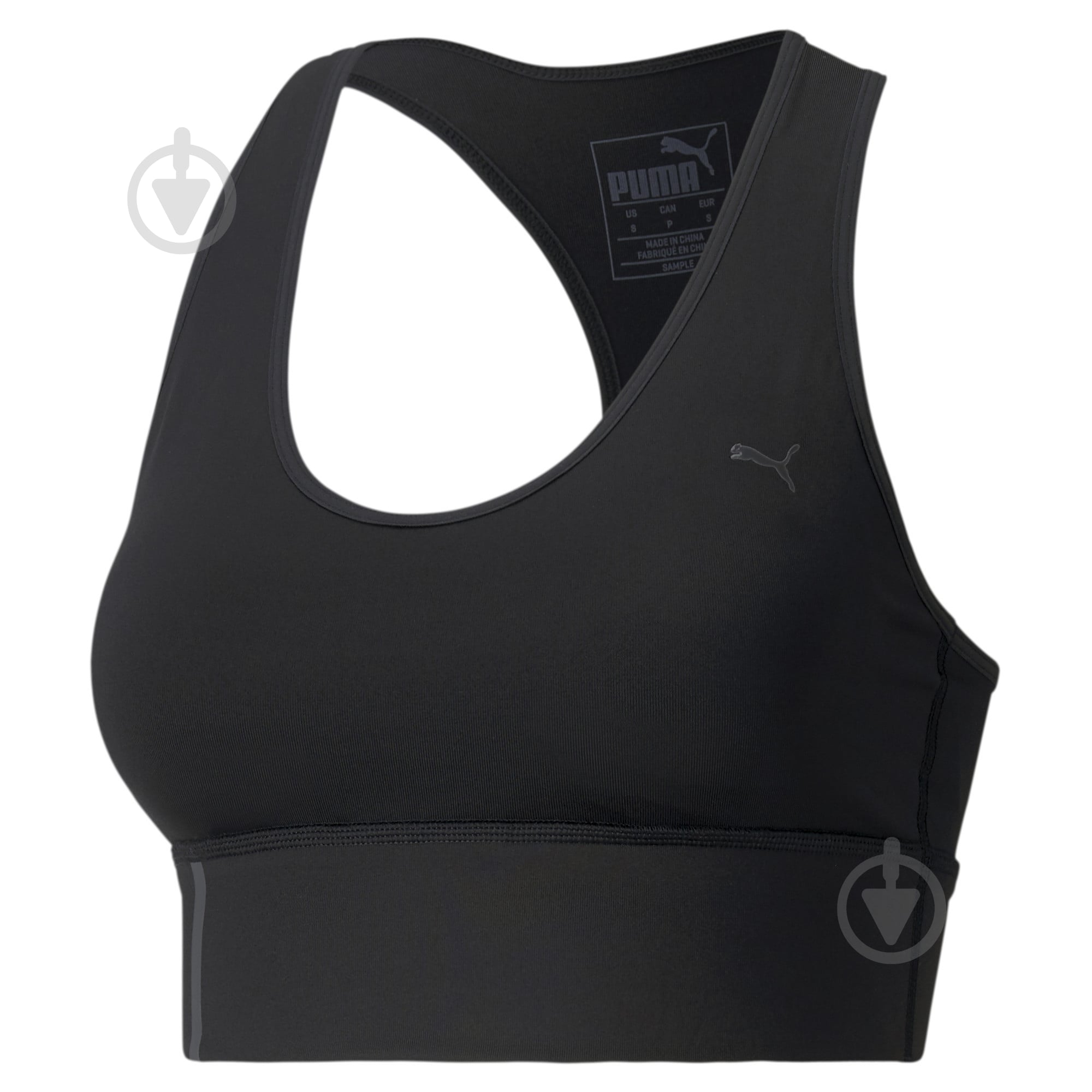 Бра Puma Mid Impact Long Line Bra 51946901 S черный - фото 1 Бра Puma Mid Impact Long Line Bra 51946901 S черный - фото 1