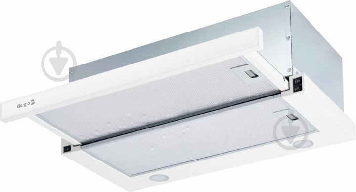 Вытяжка Borgio TLF (TR) 60 white glass - фото 1 Вытяжка Borgio TLF (TR) 60 white glass - фото 1