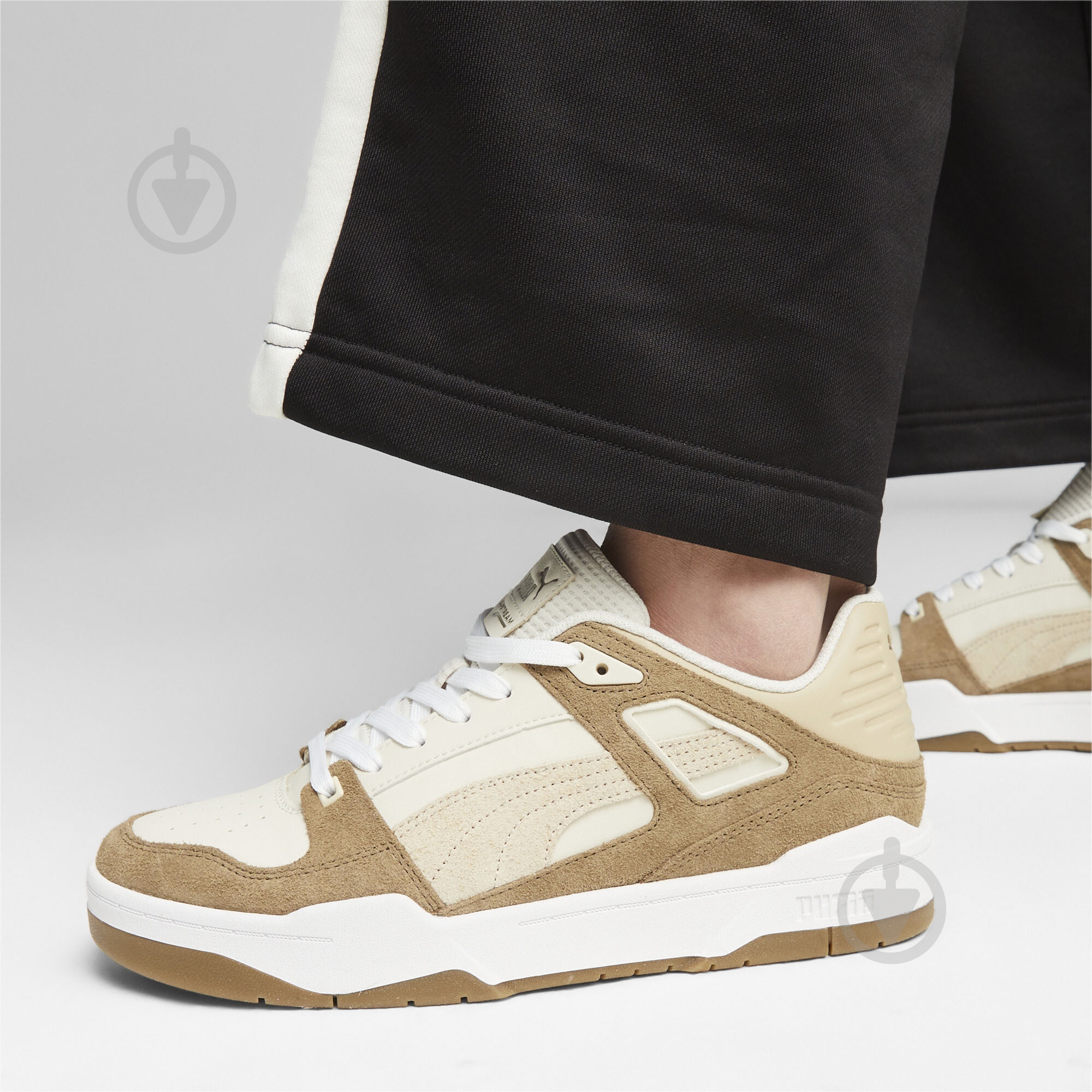 Кроссовки мужские демисезонные Puma SLIPSTREAM HERITAGE 39210803 р.46 бежевые - фото 7