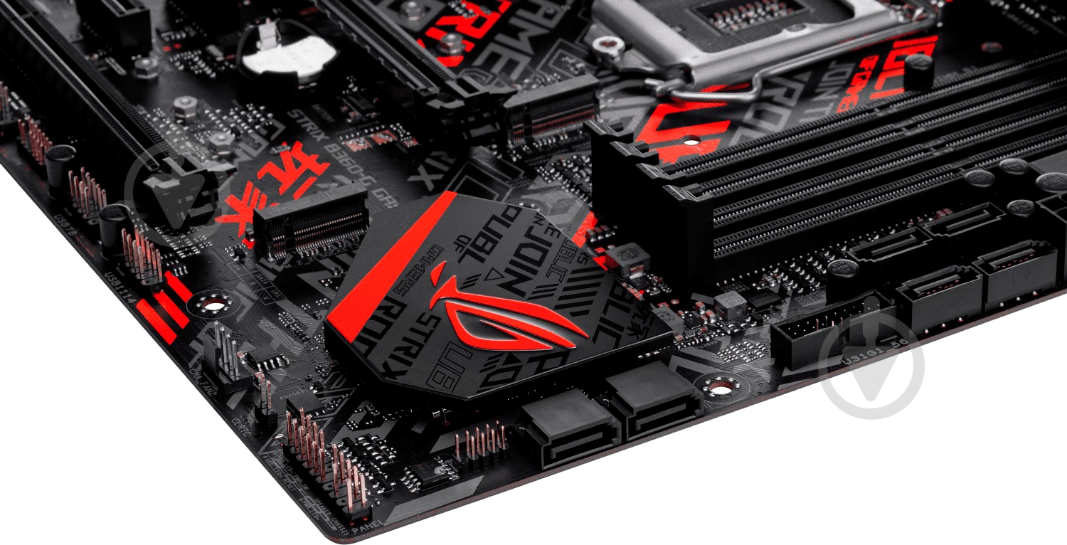 Материнская плата Asus ROG STRIX B360-H GAMING (Socket 1151, Intel B360, ATX) - фото 9
