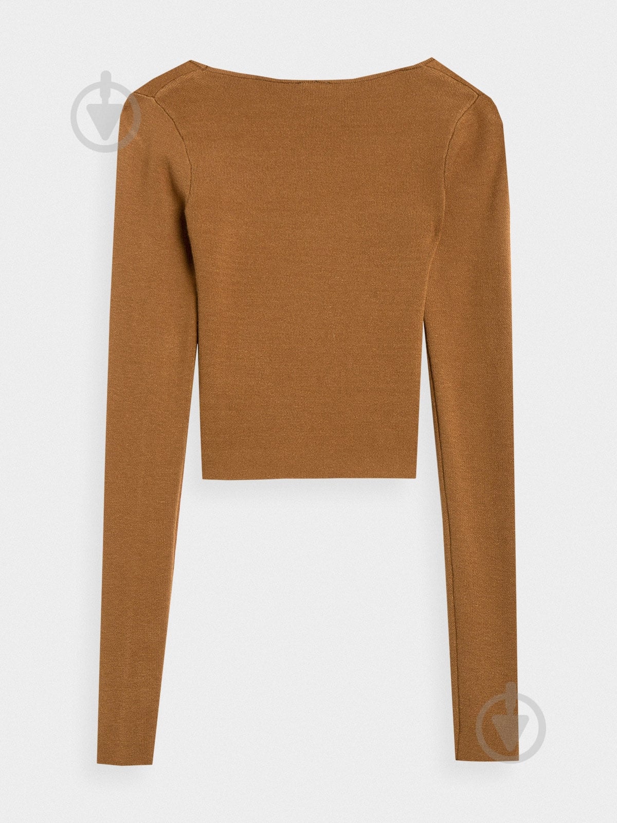 Джемпер 4F LONGSLEEVE F092 4FAW22TLONF092-81S р.S коричневый - фото 2