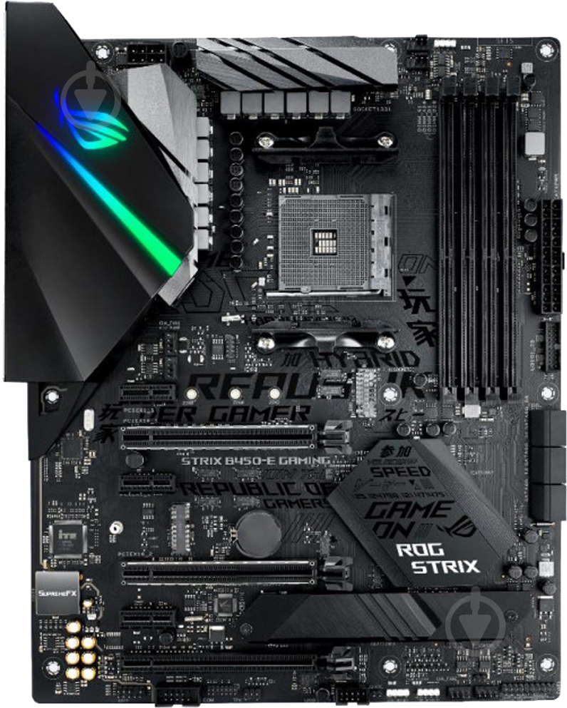 Материнська плата Asus STRIX_B450-E_GAMING (Socket AM4, AMD B450, ATX) - фото 2